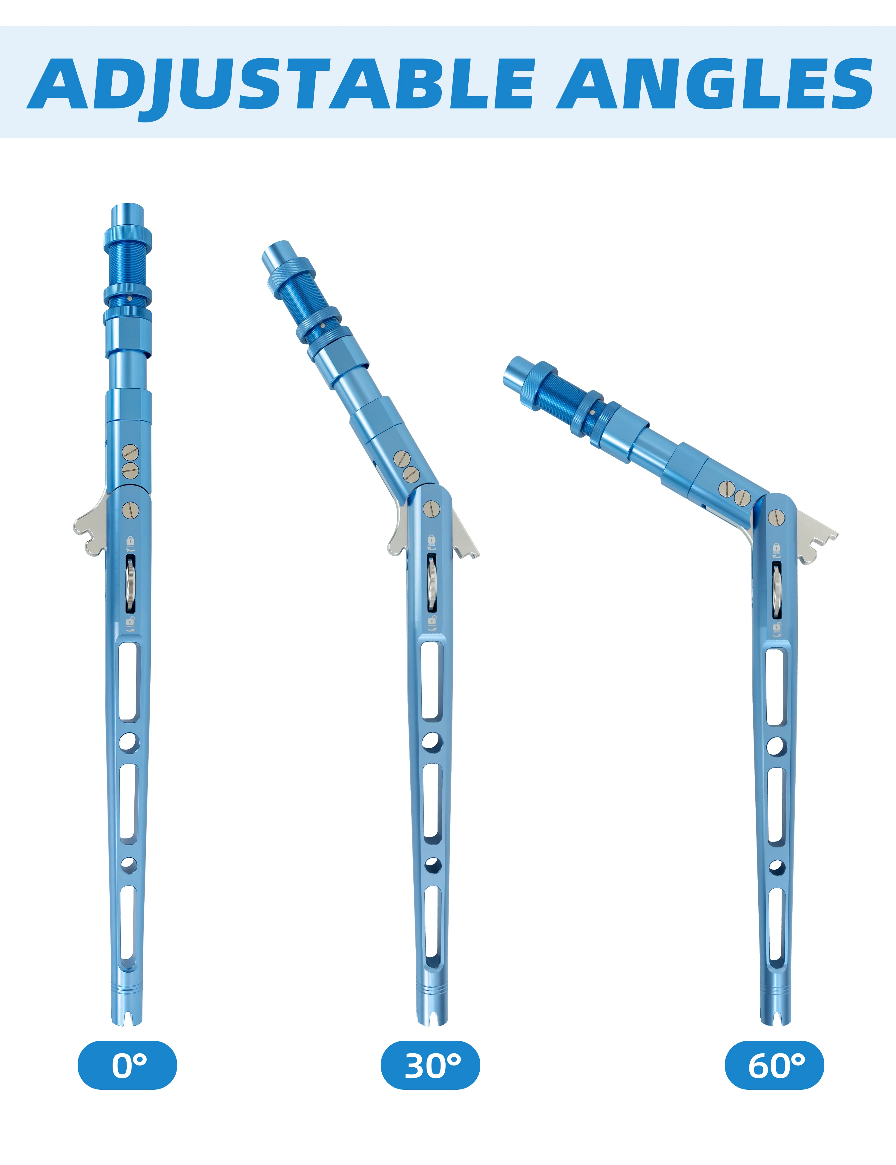 Bluewing Adjustable Bent Rod Butt - Image 35