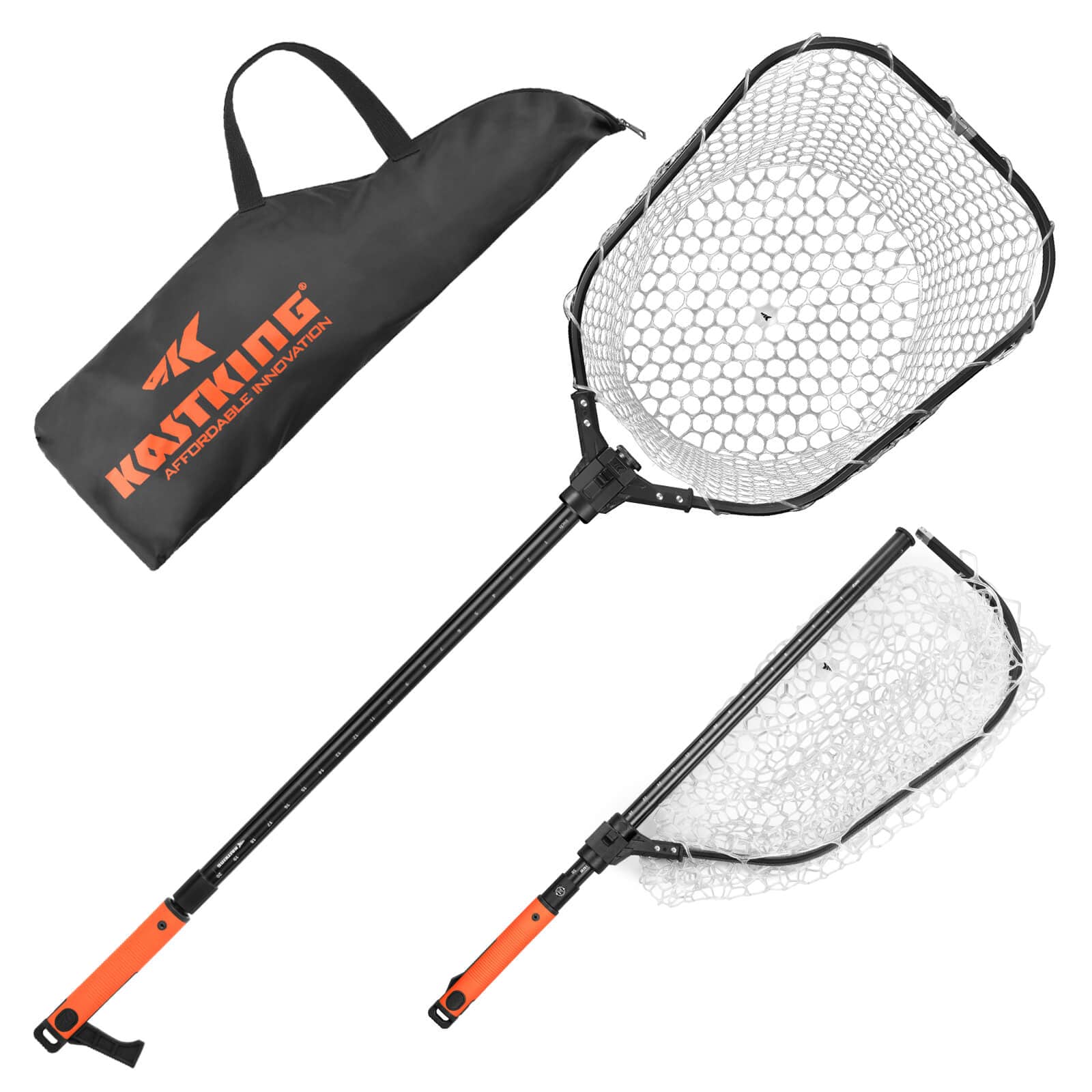 KastKing Brutus Foldable Extendable Fishing Net with Boat Hook - Image 2