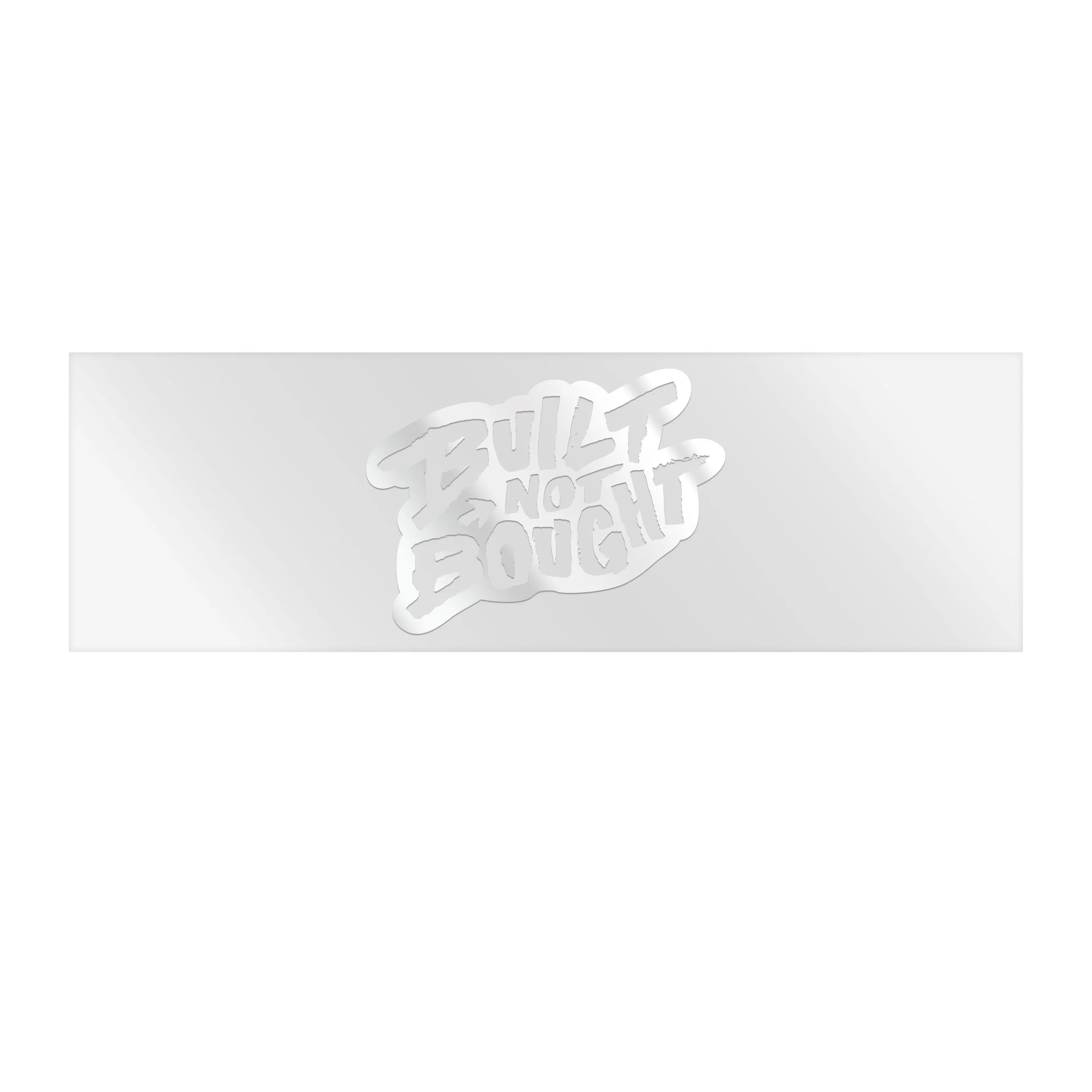 "Built Not Bought" Monochrome Rod Decals - Image 5