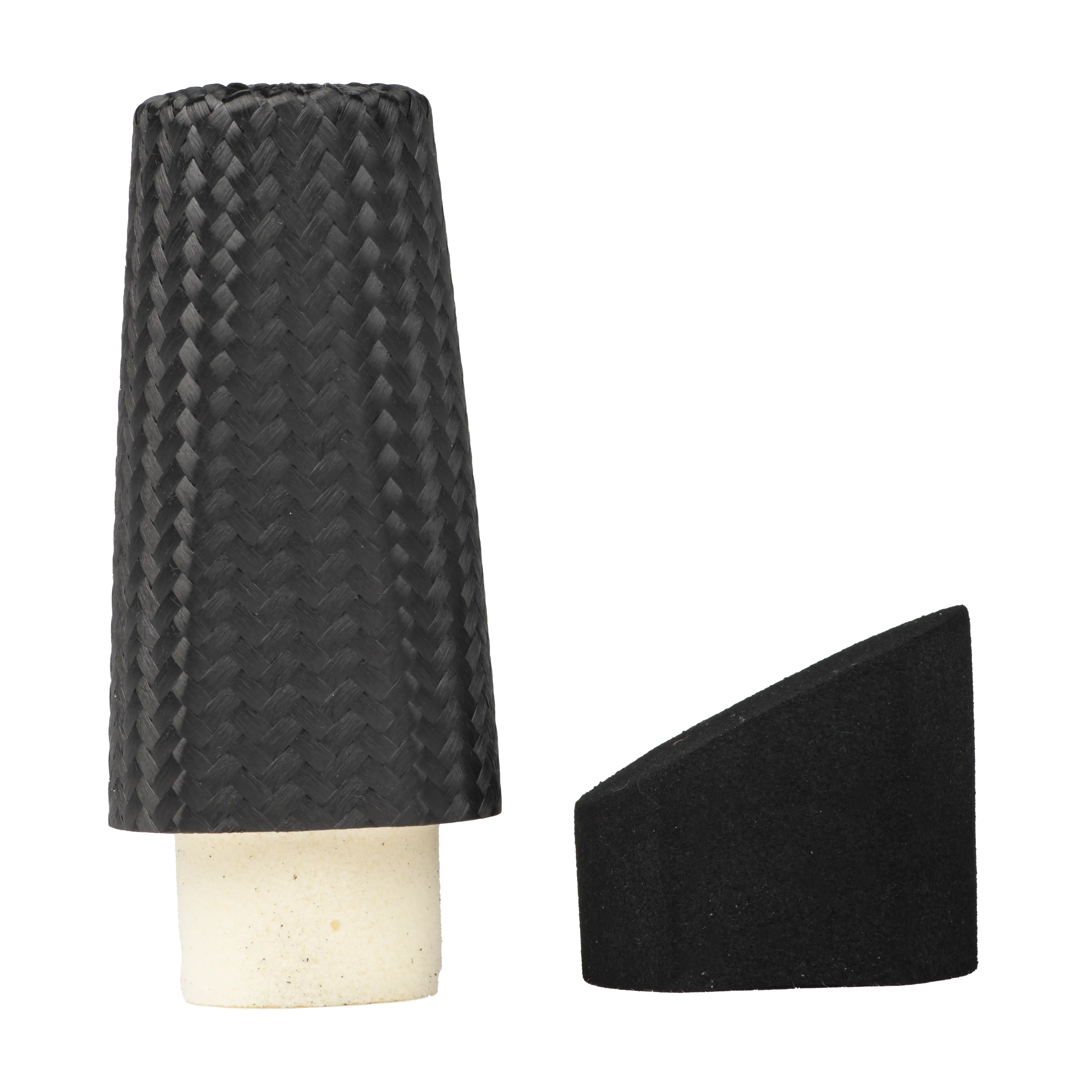 Fuji Carbon Fiber Flat Sided Butt Grip - Image 3