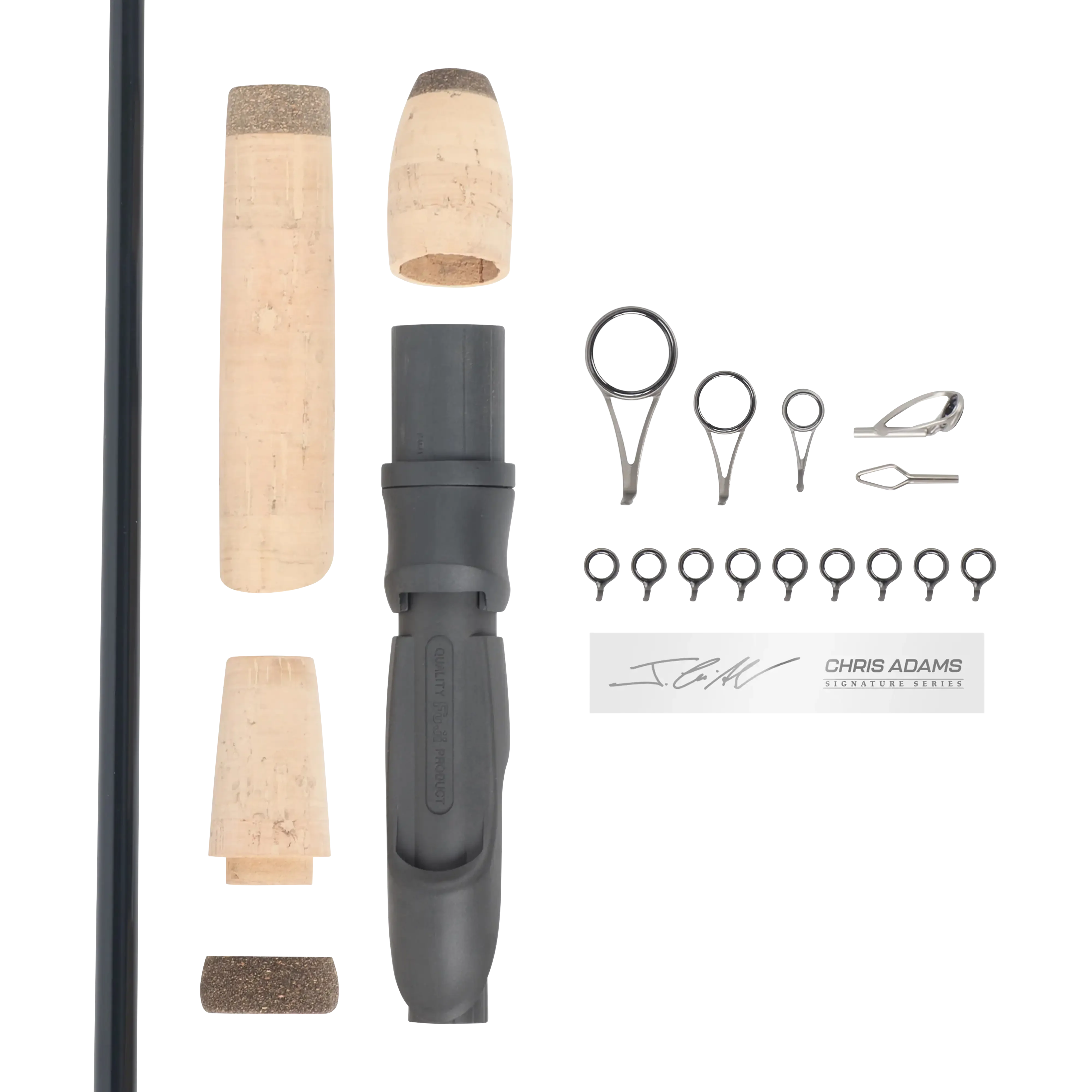 Chris Adams Technical Flats 7’2” Light Spinning Rod Kit - Image 2