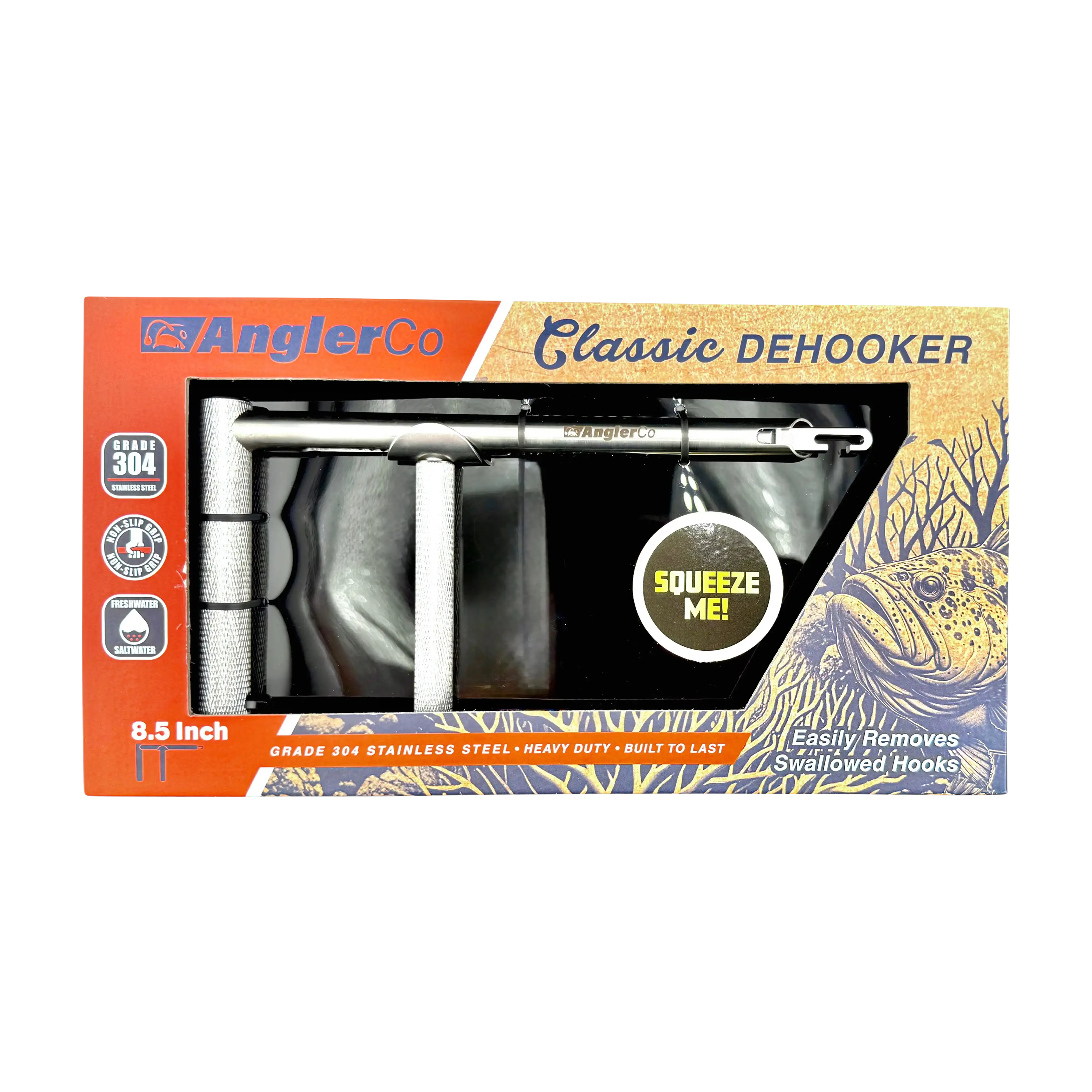 AnglerCo Classic Stainless Steel Dehooker - Image 4