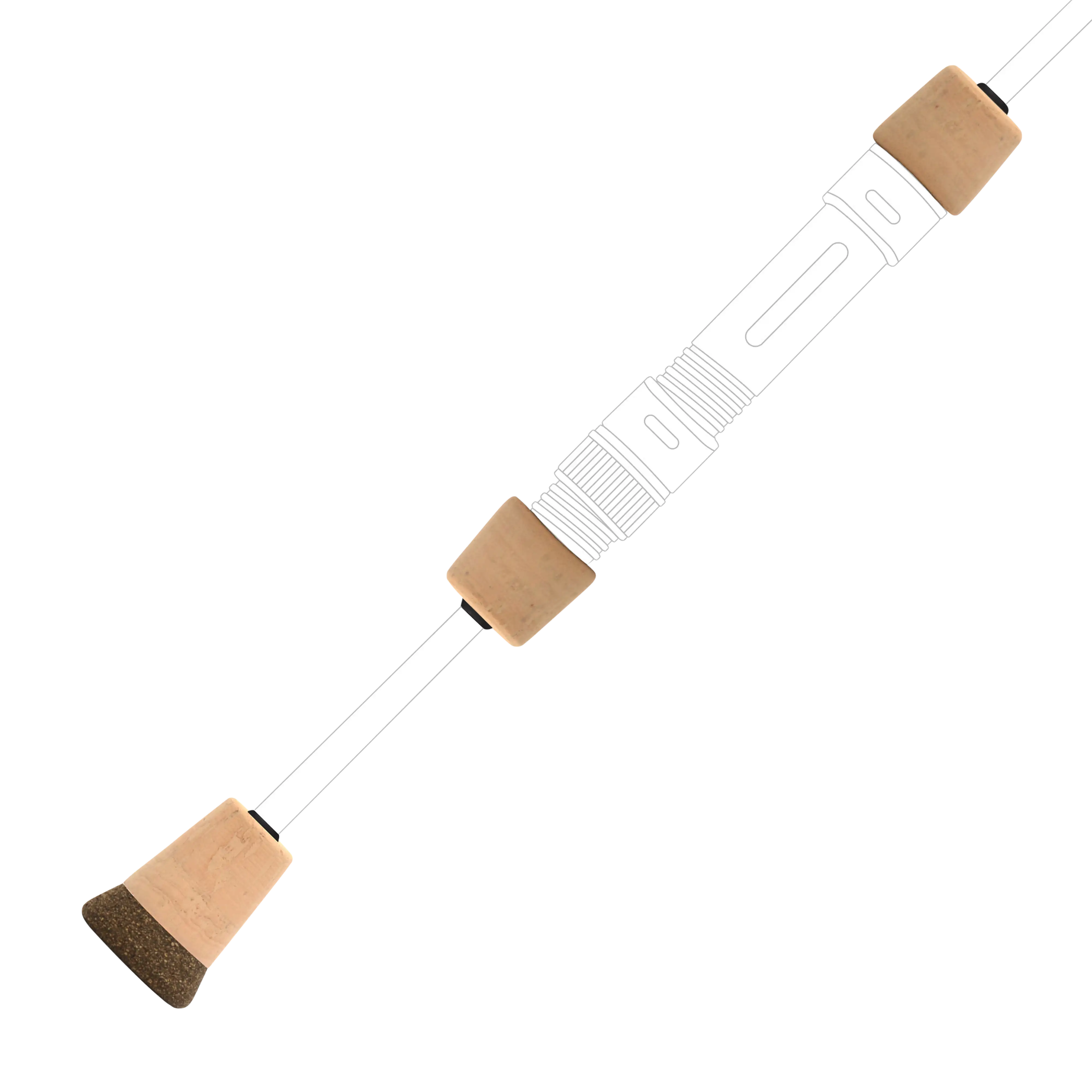 American Tackle Split Grip Kits for Ultra Lights & Ice Rods - Image 2