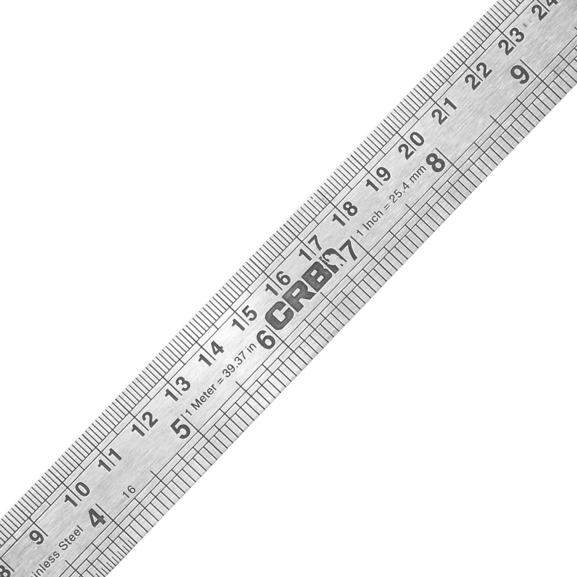 CRB Stainless Steel Ruler – 12" / 30cm - Image 2