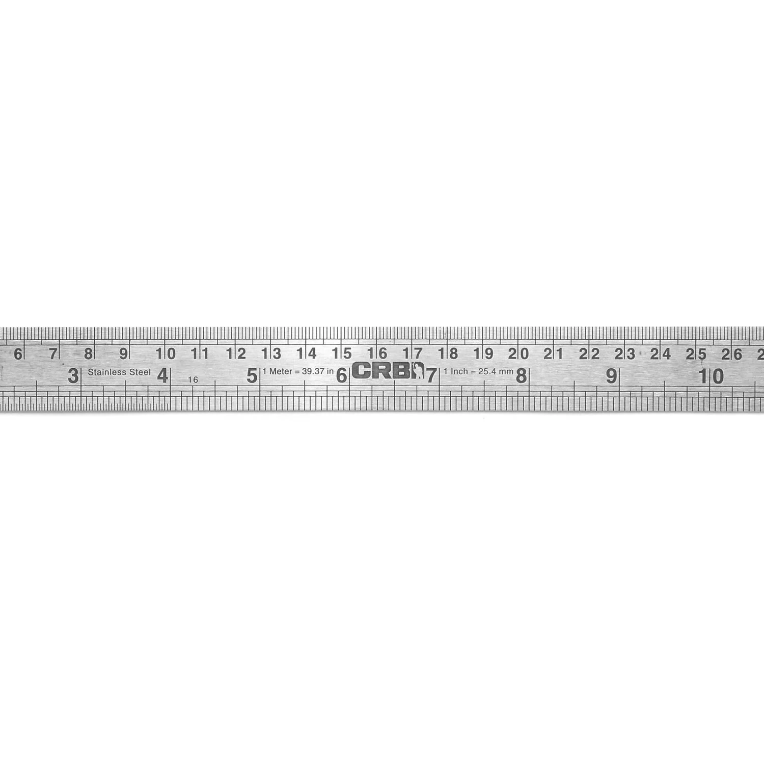 CRB Stainless Steel Ruler – 12" / 30cm - Image 3