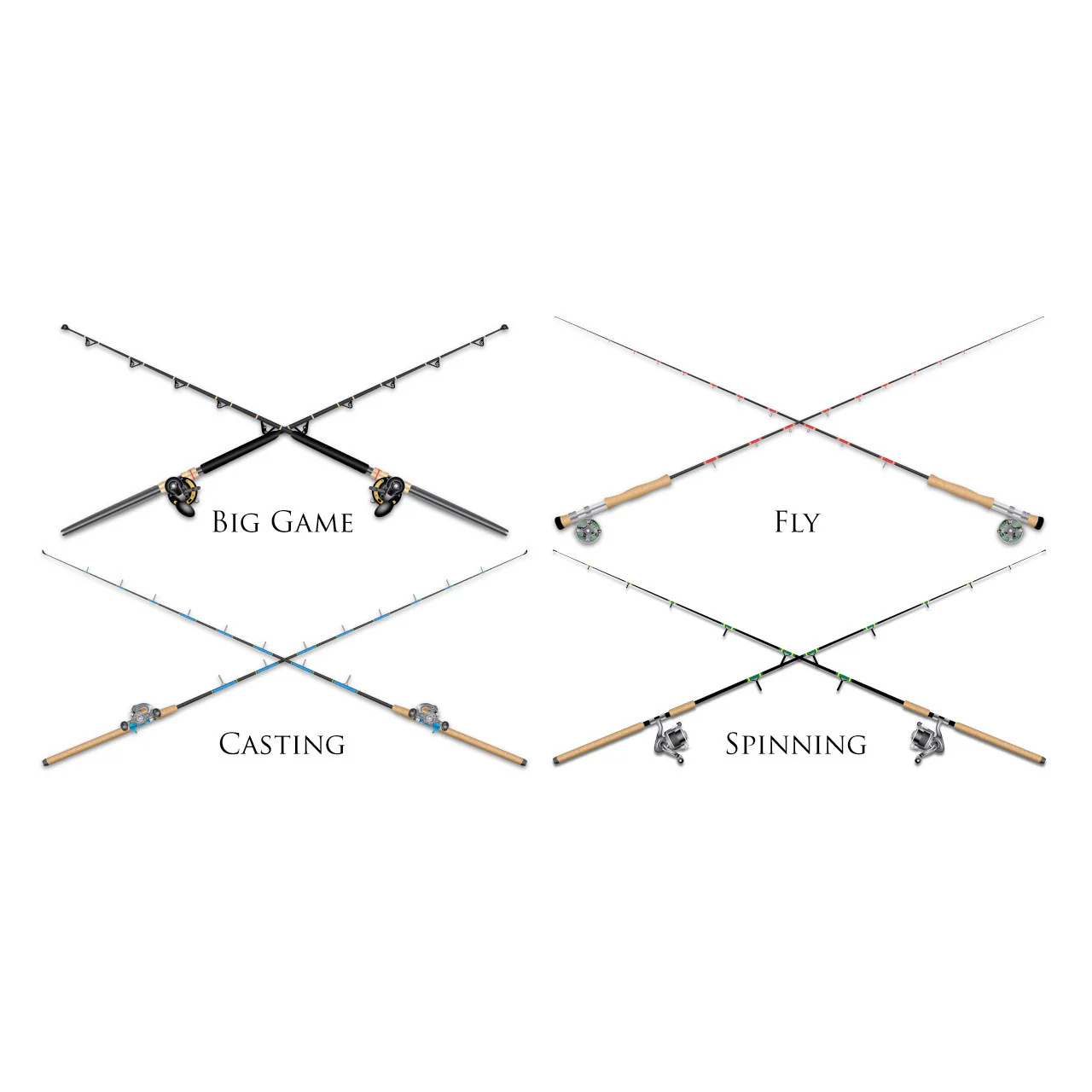 Custom T-Shirt: Bamboo Frame with Crossing Rods - Image 4