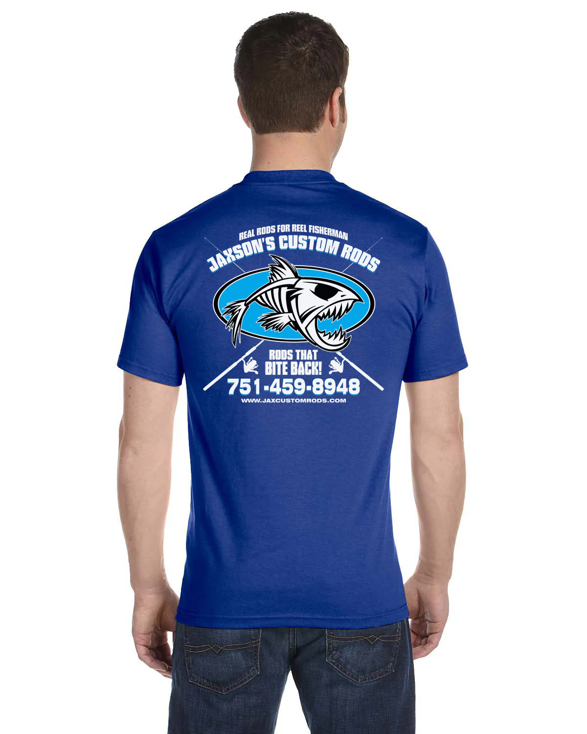 Custom T-Shirt: Fish Skeleton - Image 10