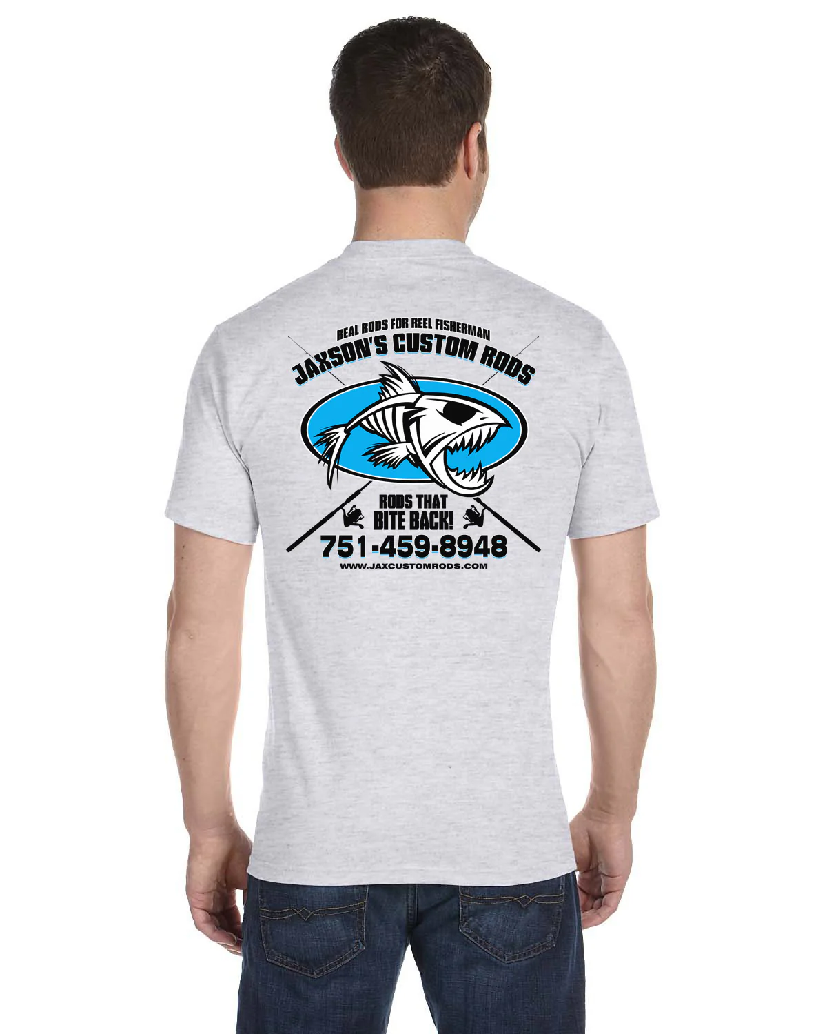 Custom T-Shirt: Fish Skeleton - Image 5