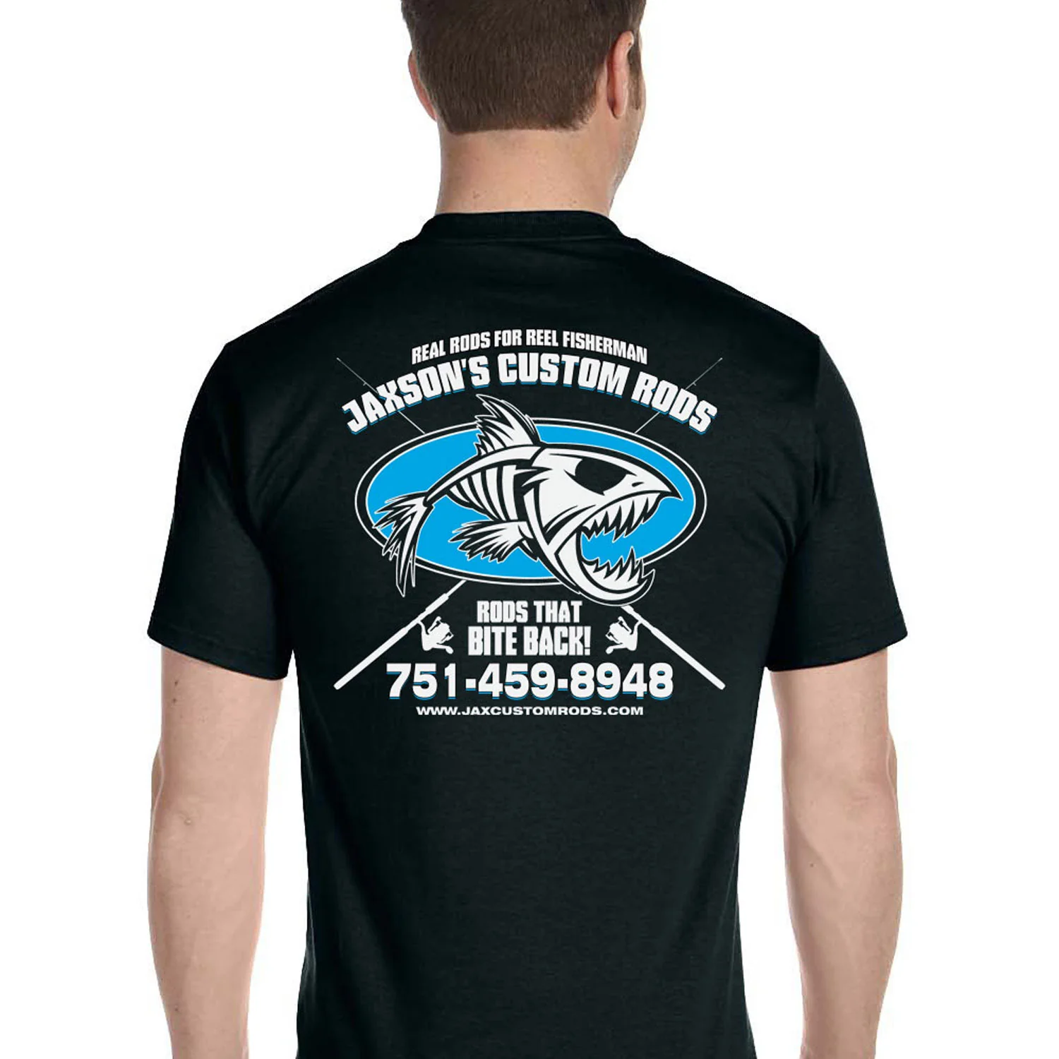 Custom T-Shirt: Fish Skeleton - Image 7