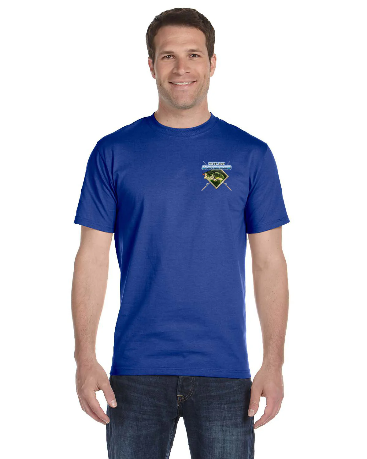 Custom T-Shirt: Largemouth Bass Chasing Lure - Image 11
