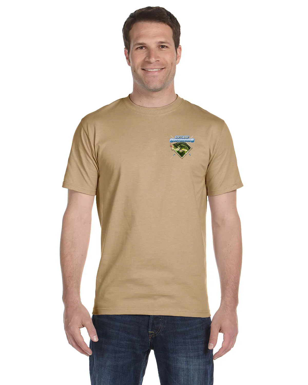 Custom T-Shirt: Largemouth Bass Chasing Lure - Image 13