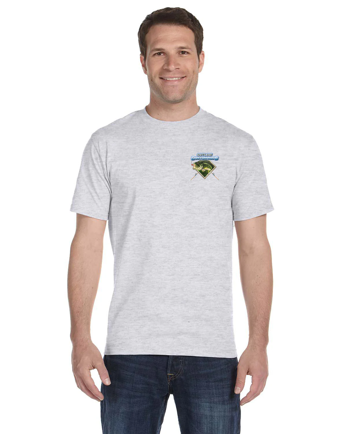 Custom T-Shirt: Largemouth Bass Chasing Lure - Image 15