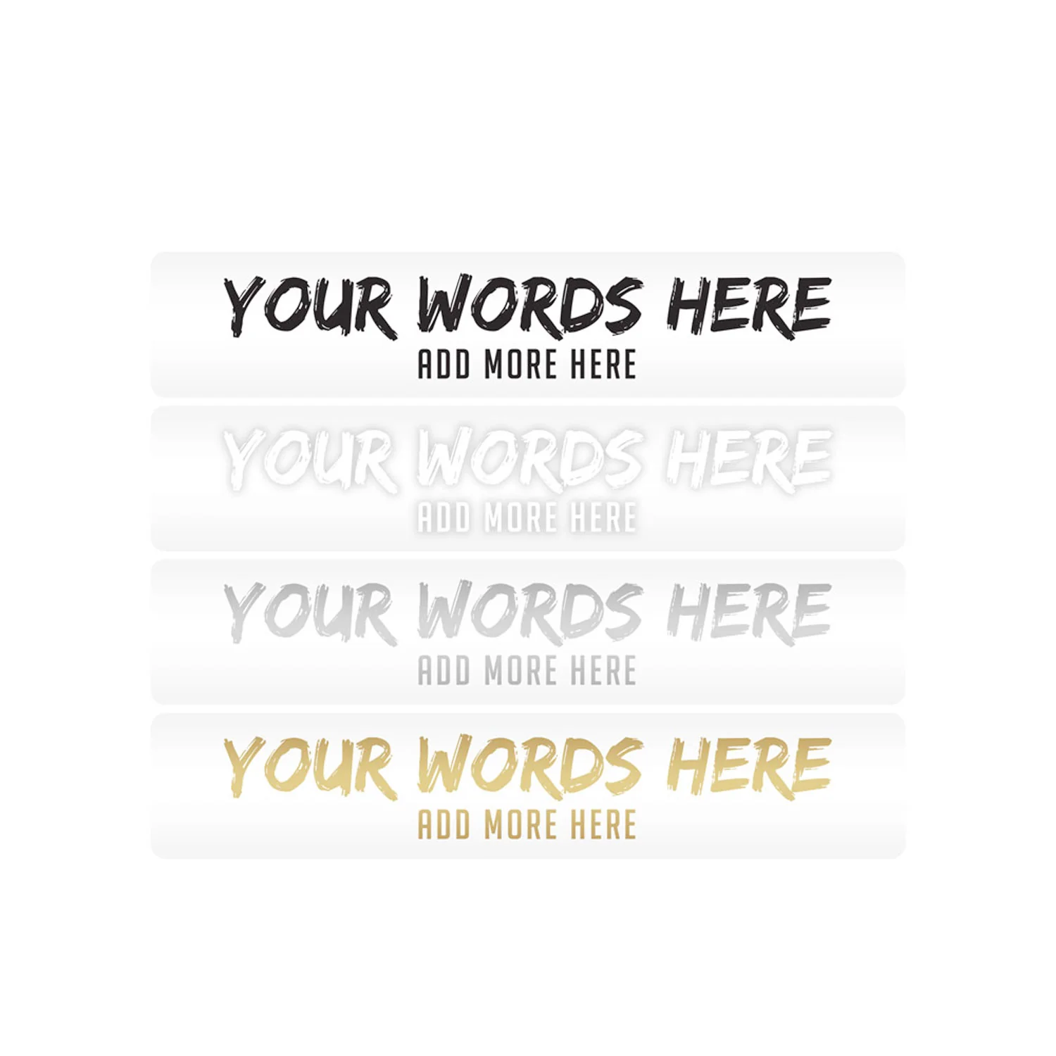 Mud Hole Customizable Designer Rod Decals - Brush - Image 12