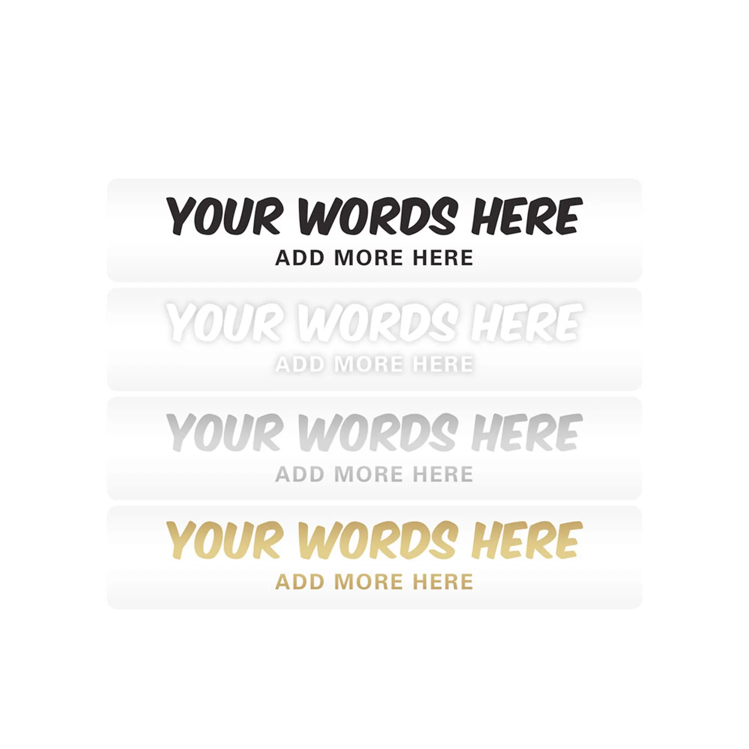 Mud Hole Customizable Designer Rod Decals - Comic - Image 10
