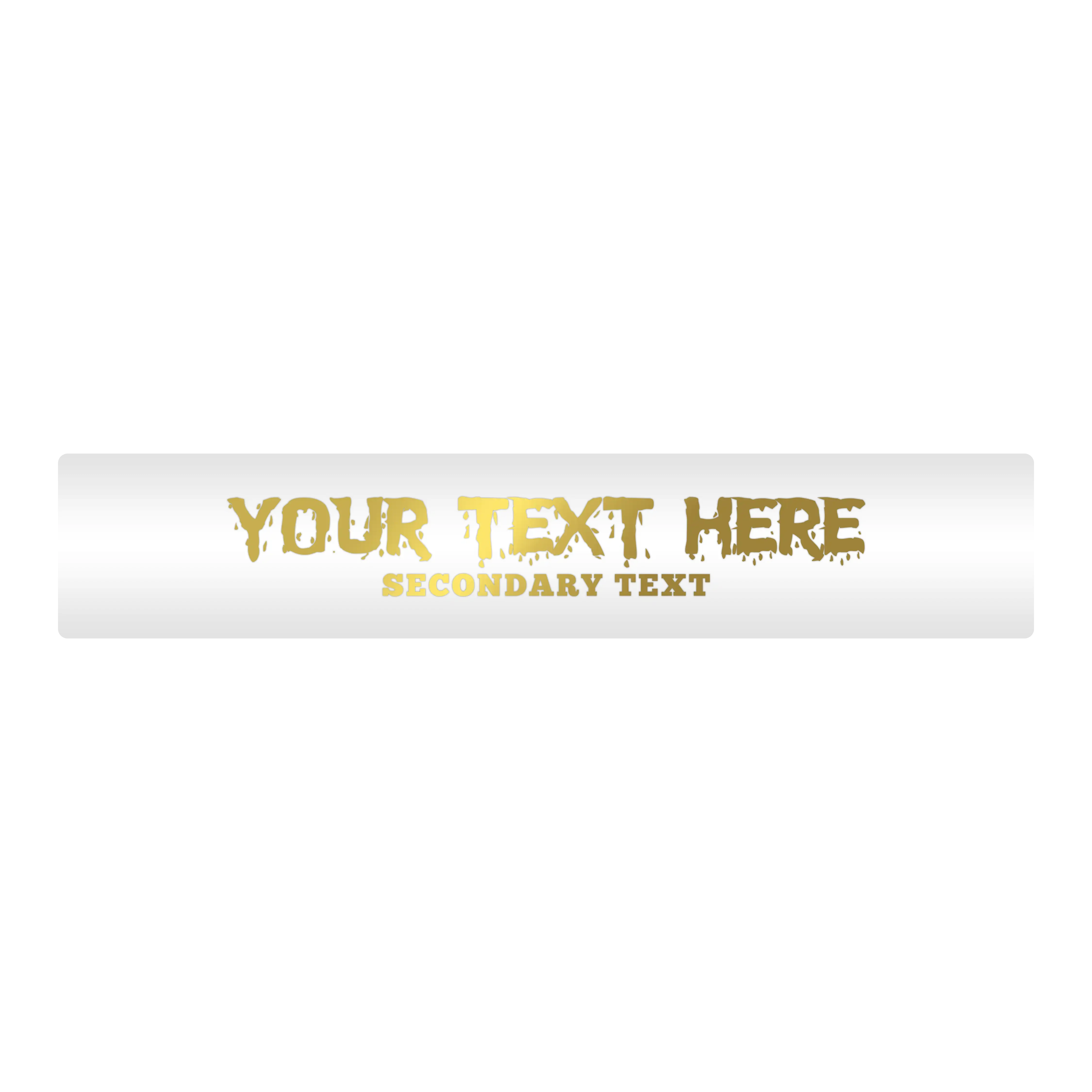 Mud Hole Customizable Designer Rod Decals - Dirty - Image 3