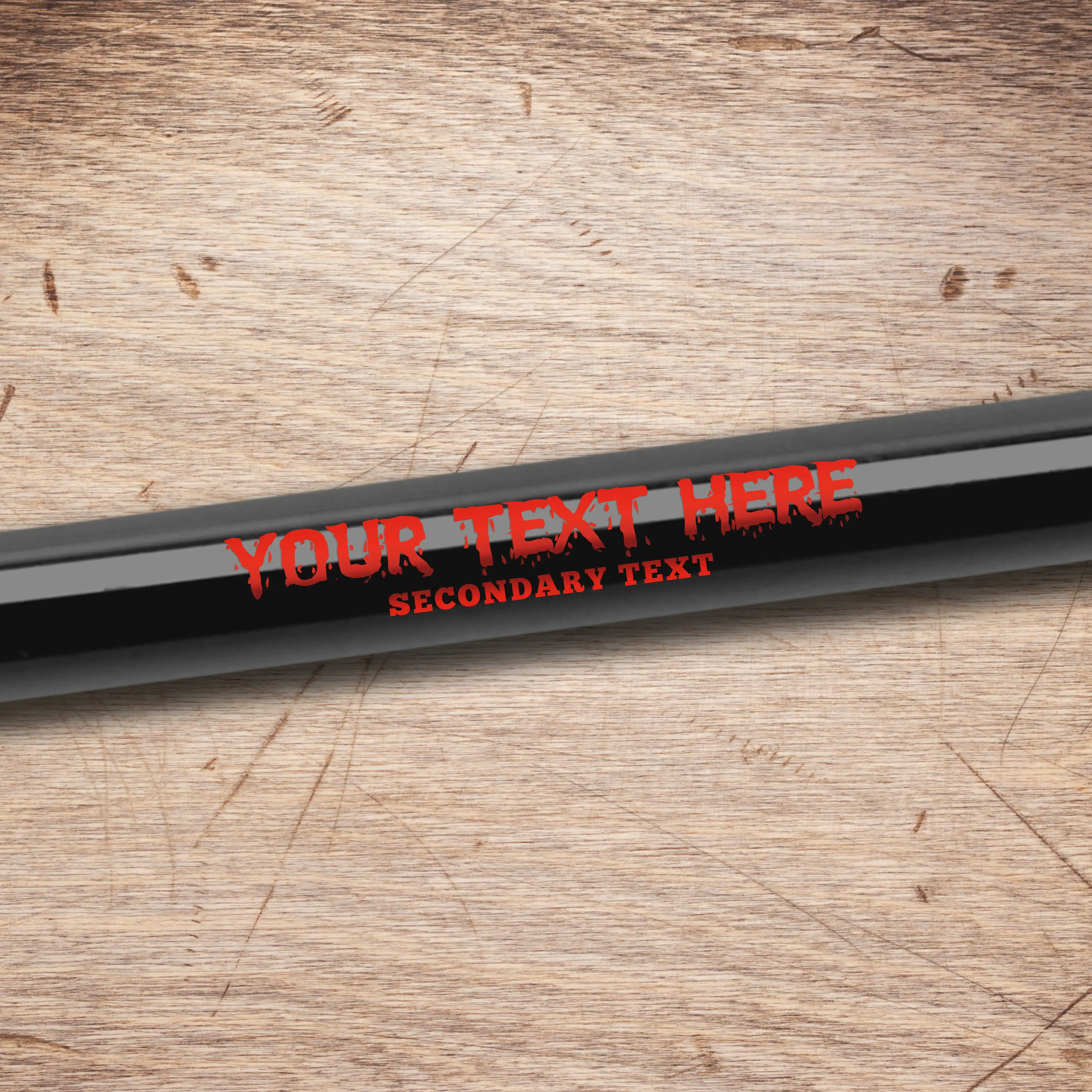 Mud Hole Customizable Designer Rod Decals - Dirty - Image 8