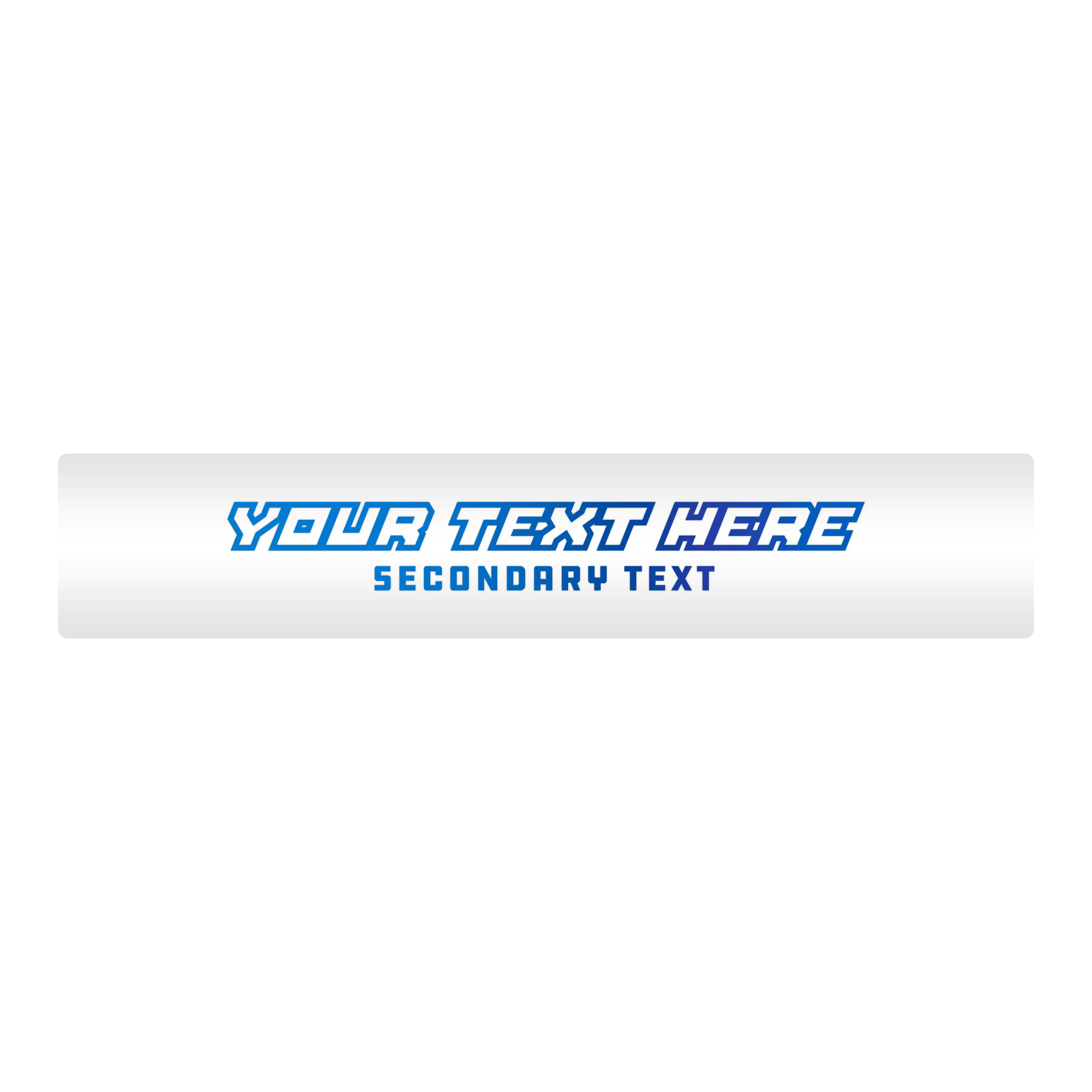 Mud Hole Customizable Designer Rod Decals - Futuristic - Image 3