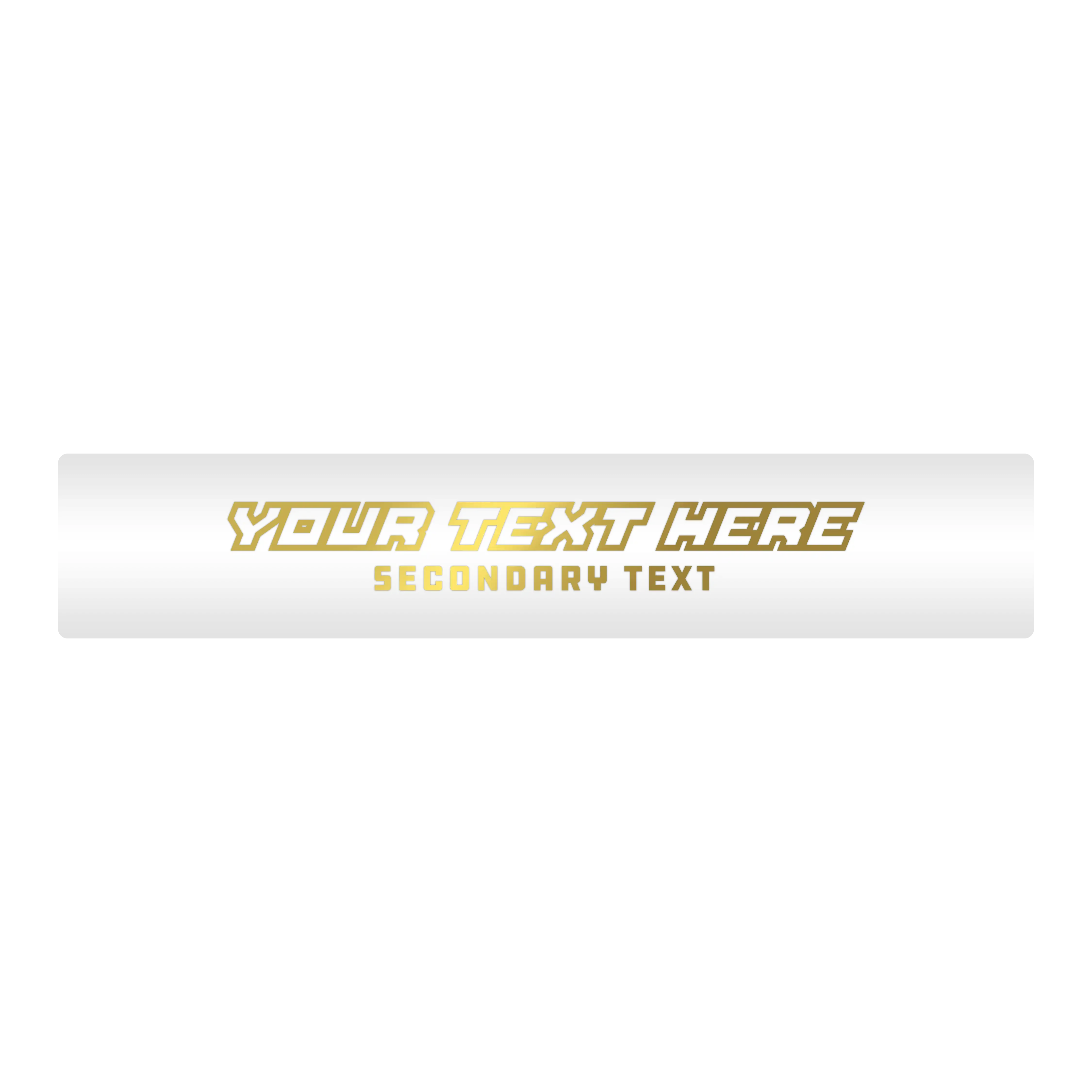 Mud Hole Customizable Designer Rod Decals - Futuristic - Image 4