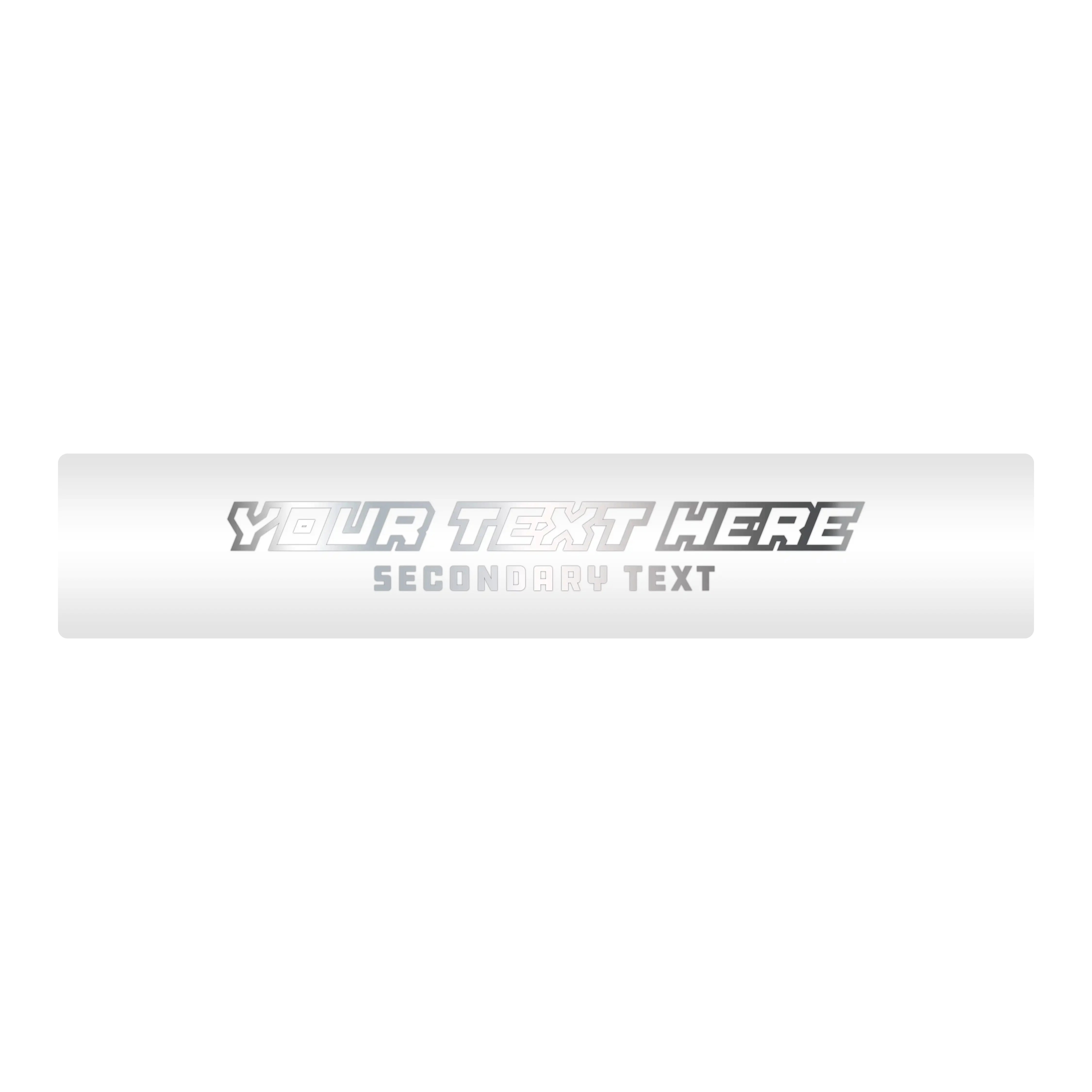 Mud Hole Customizable Designer Rod Decals - Futuristic - Image 5