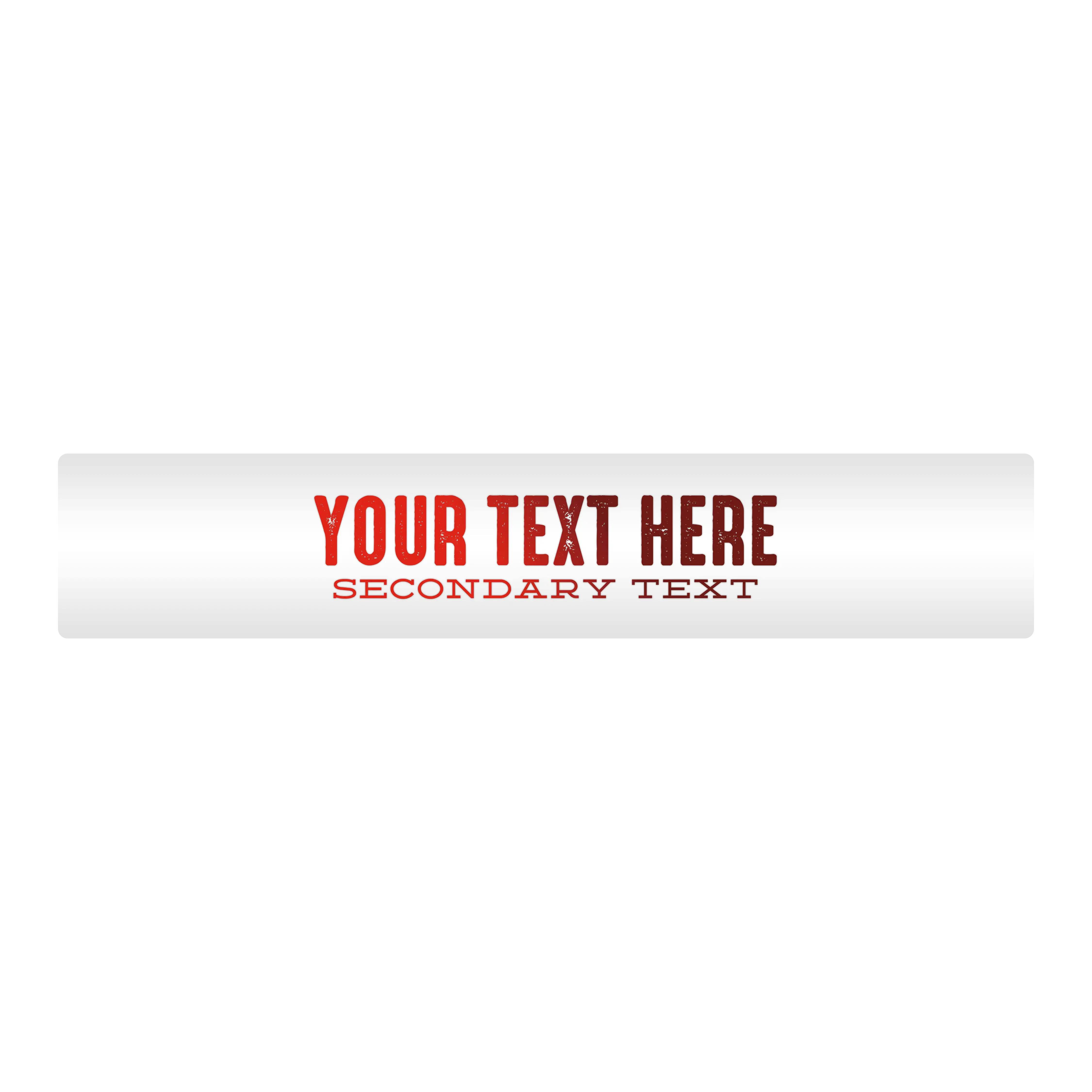 Mud Hole Customizable Designer Rod Decals - Letterpress - Image 5