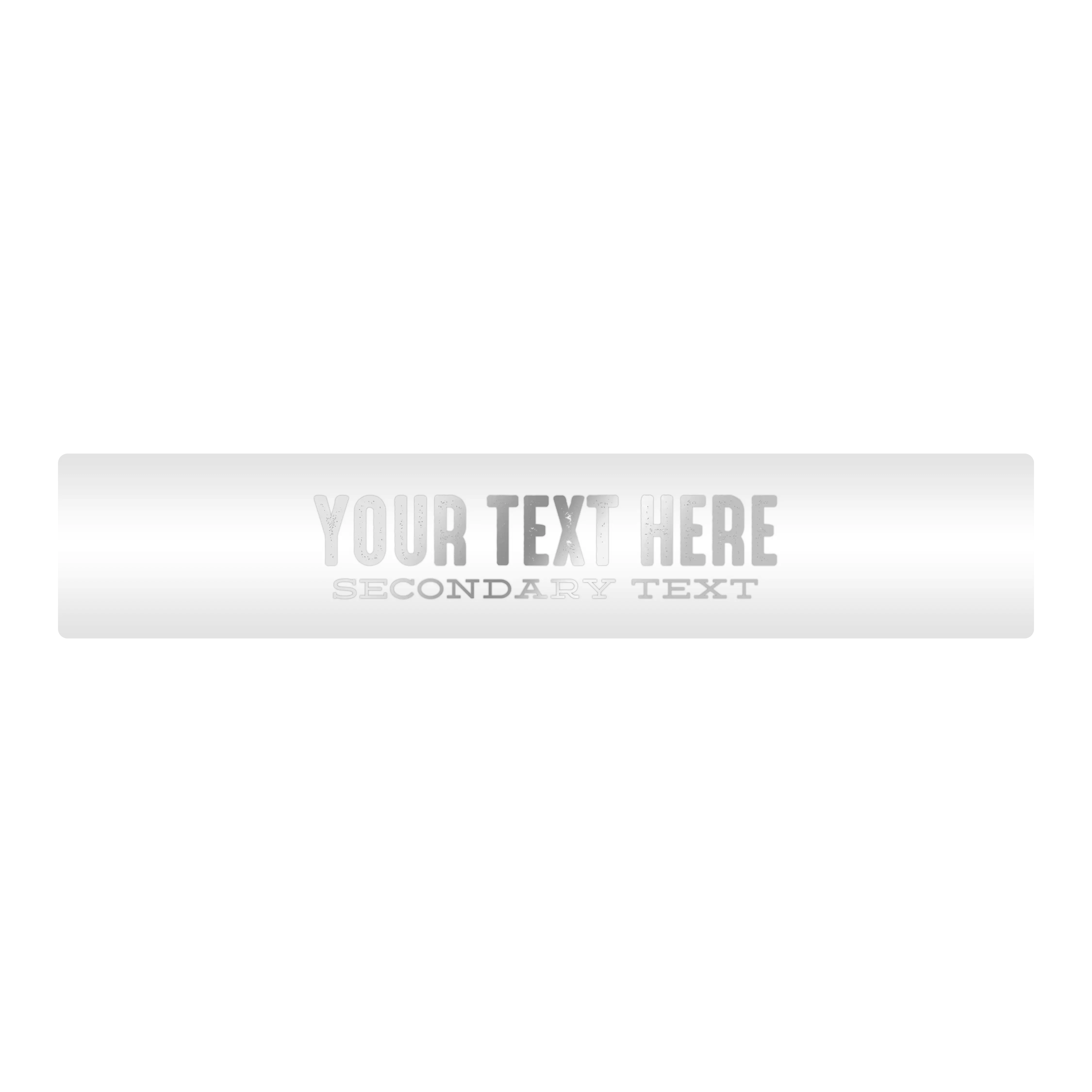 Mud Hole Customizable Designer Rod Decals - Letterpress - Image 6