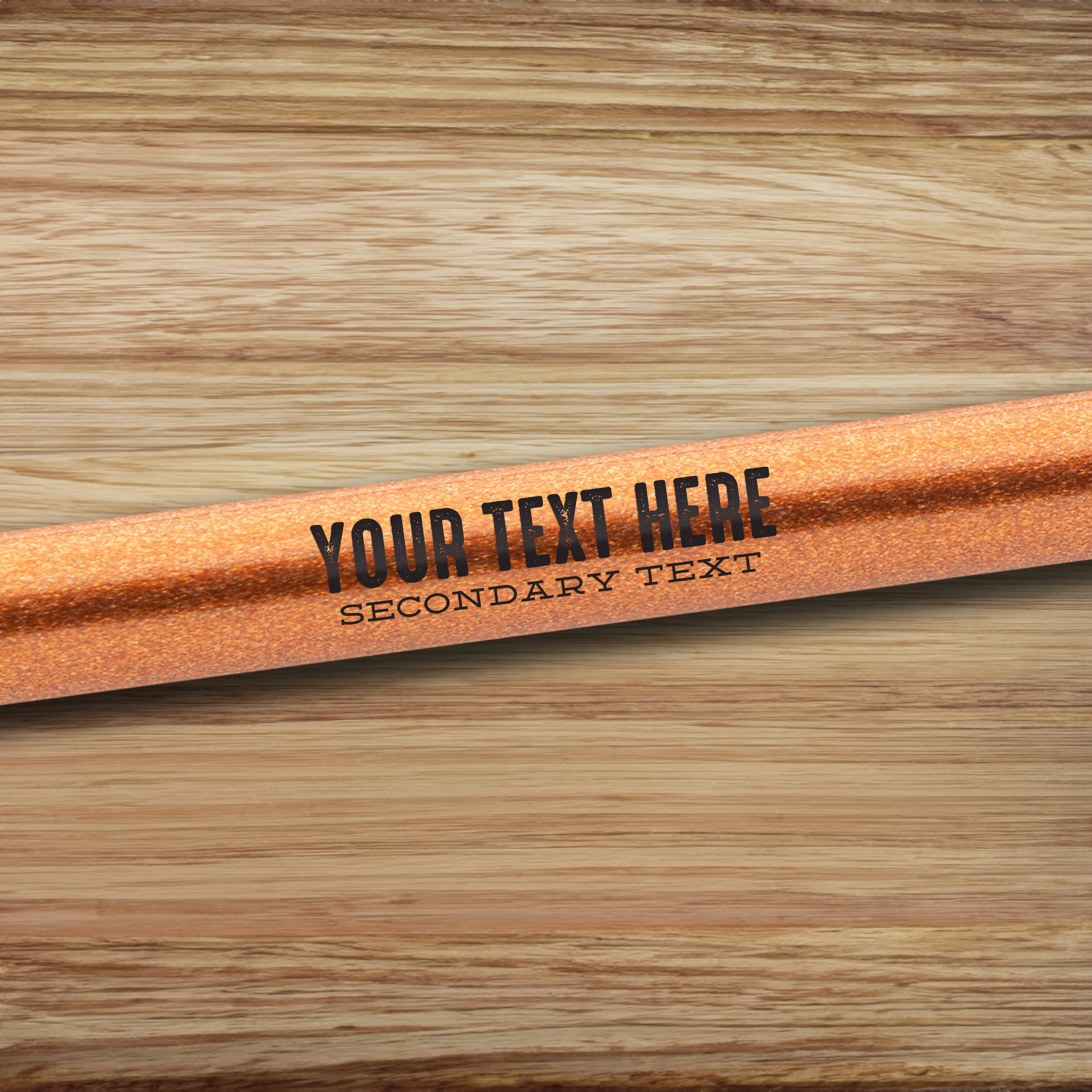 Mud Hole Customizable Designer Rod Decals - Letterpress - Image 8