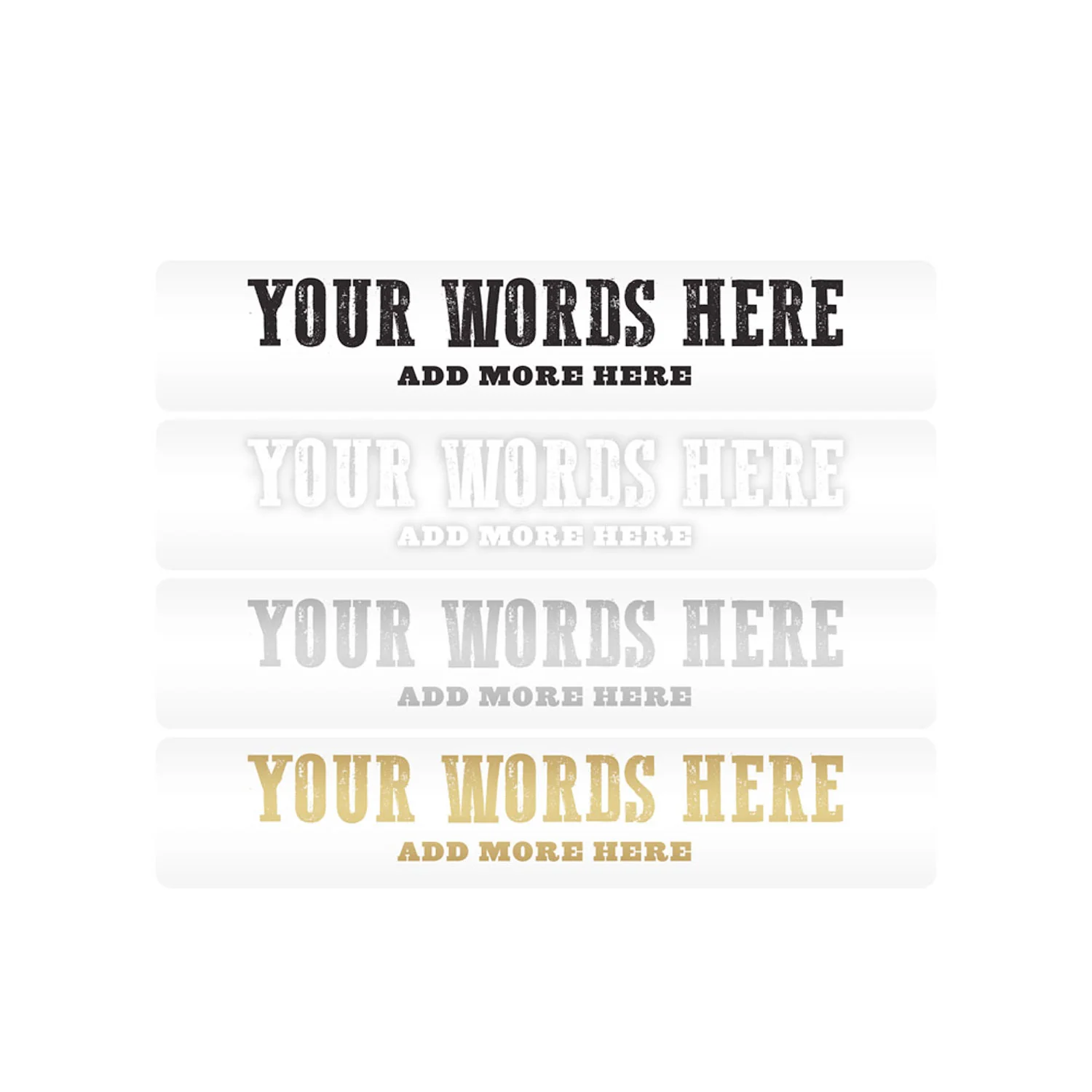 Mud Hole Customizable Designer Rod Decals - Old West - Image 10