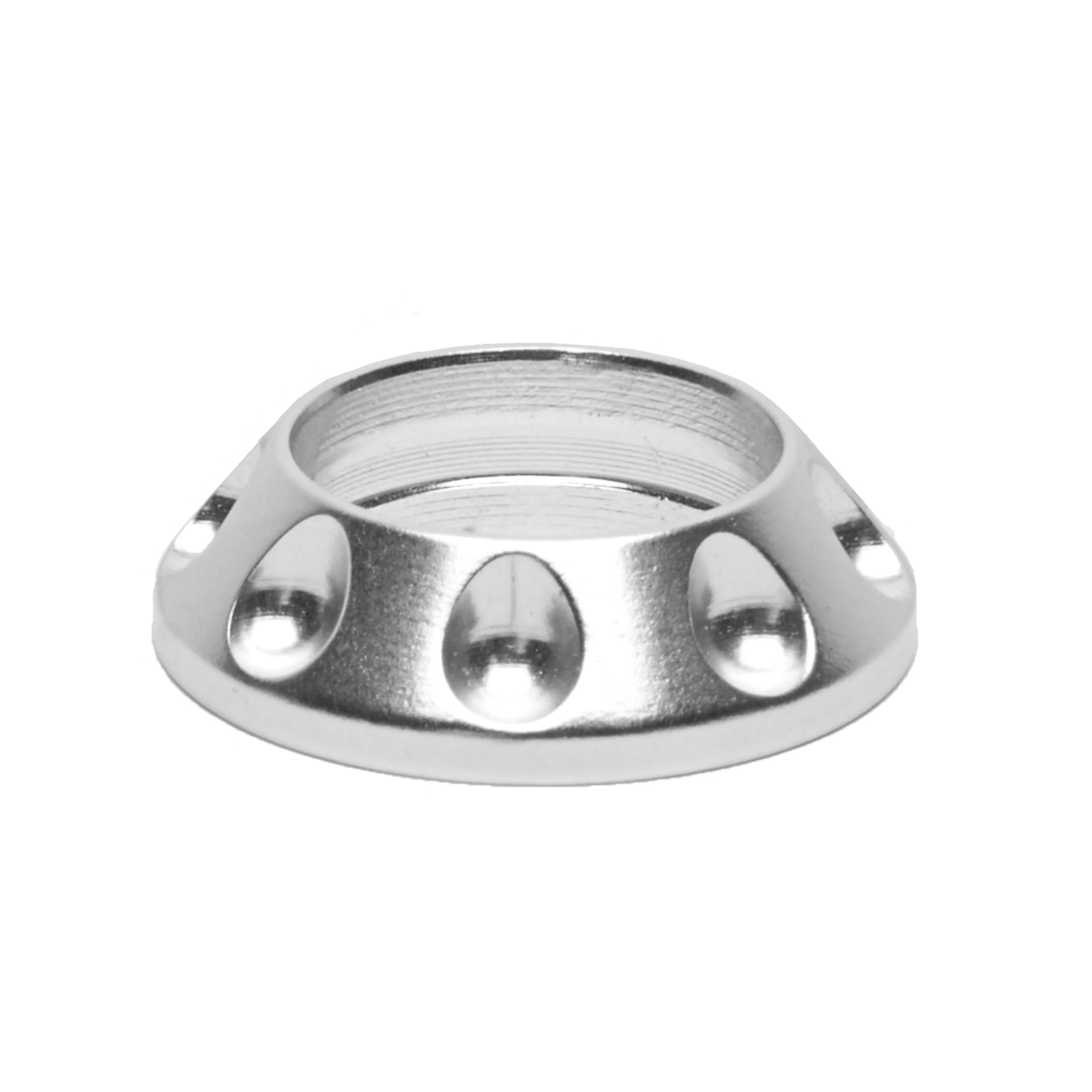 American Tackle DAWC Dimpled Aluminum Winding Checks - Polished Finish - Image 4