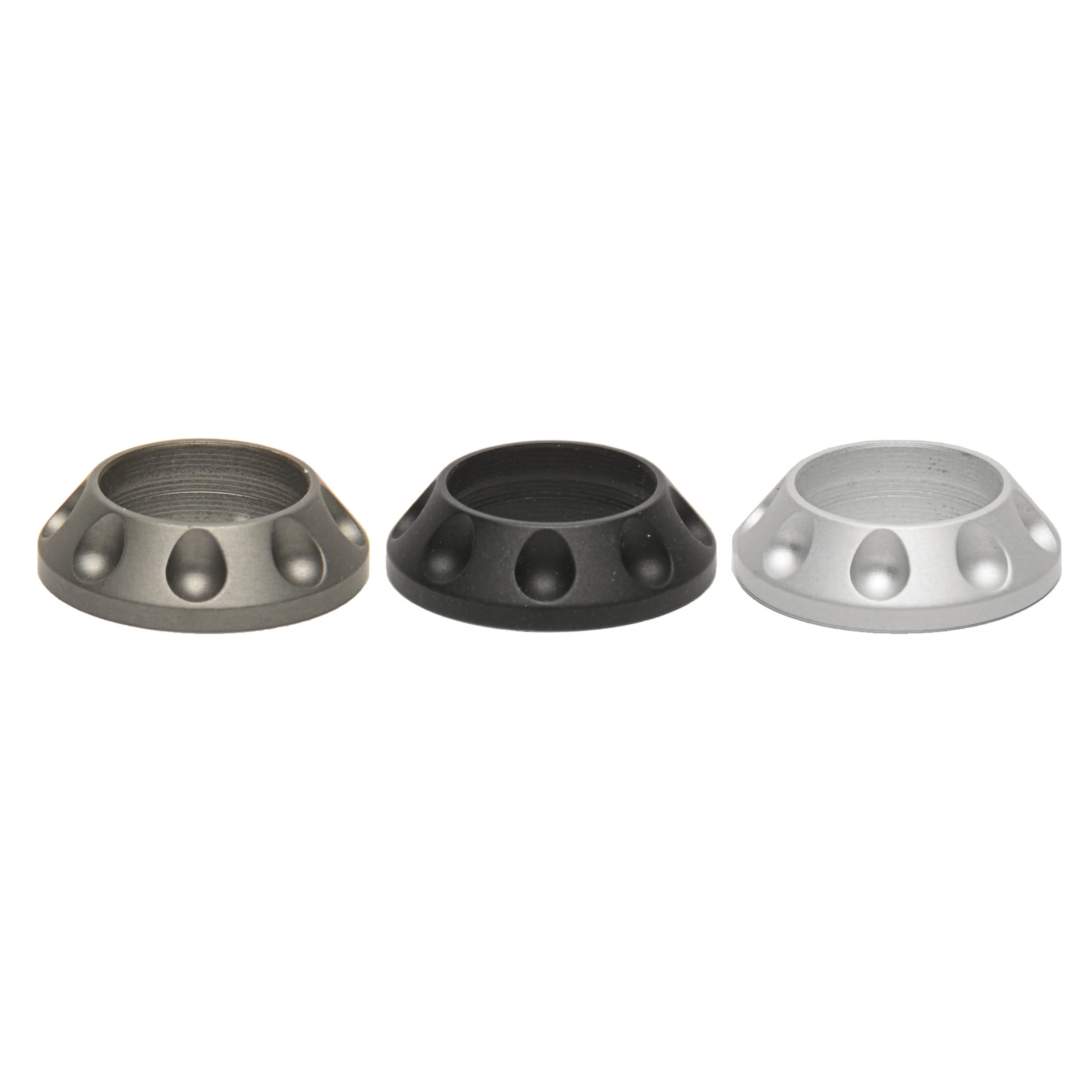 American Tackle DAWC Dimpled Aluminum Winding Checks - Matte Finish - Image 6