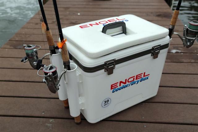 Engel Cooler/Dry Box with Rod Holders - Image 4
