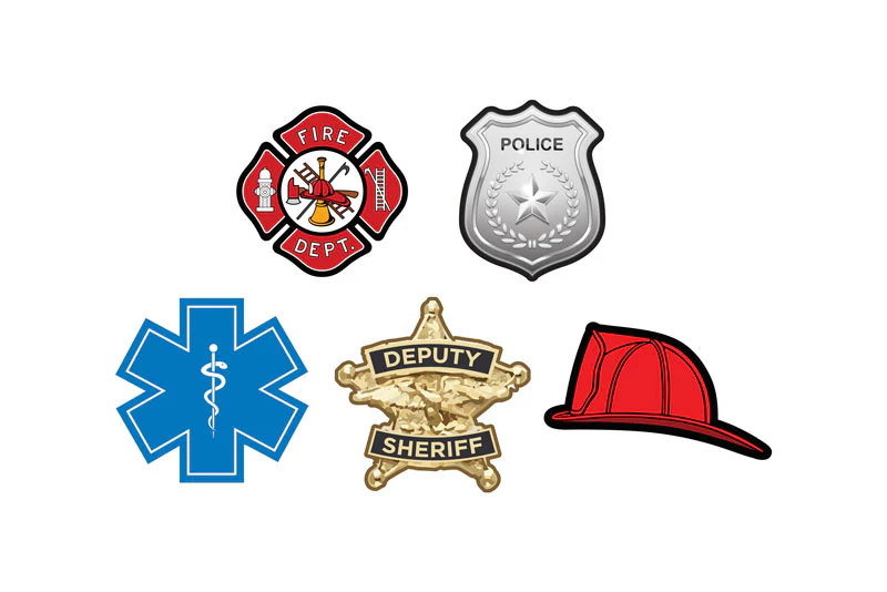Mud Hole First Responder Rod Decals - Image 7