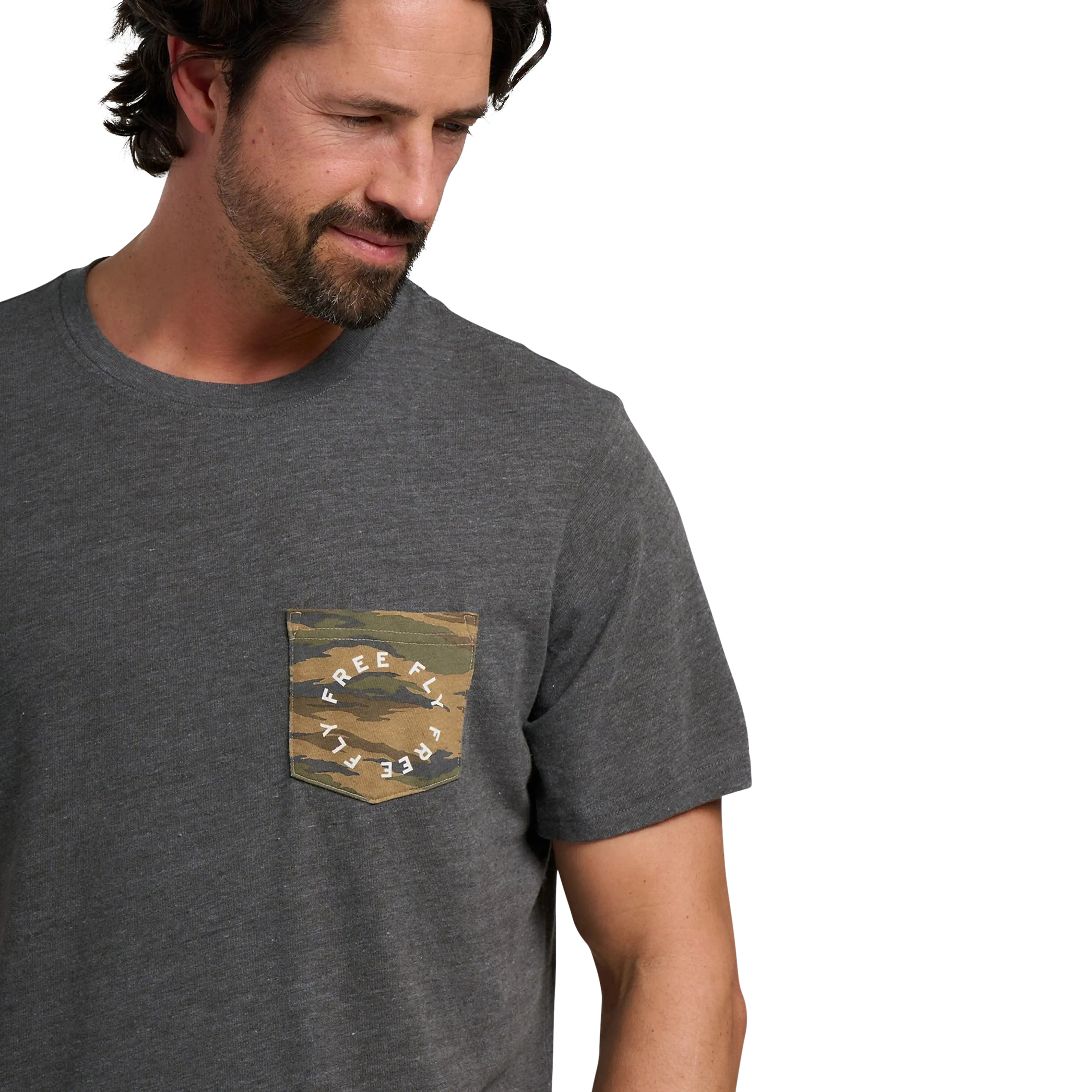 Free Fly Camo Redfish Pocket Tee - Image 4