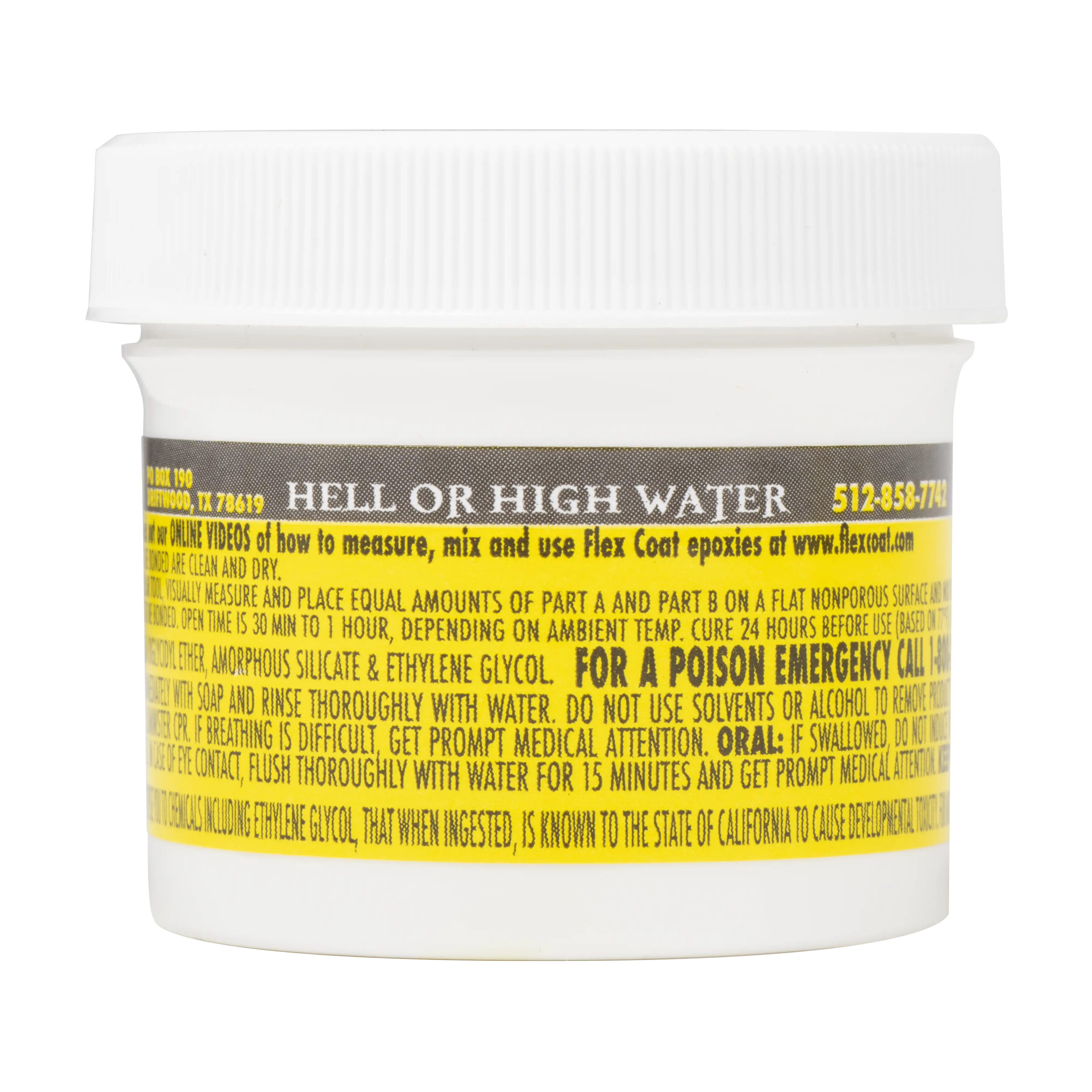 Flex Coat Hell or High Water Paste Epoxy - 4 oz - Image 4