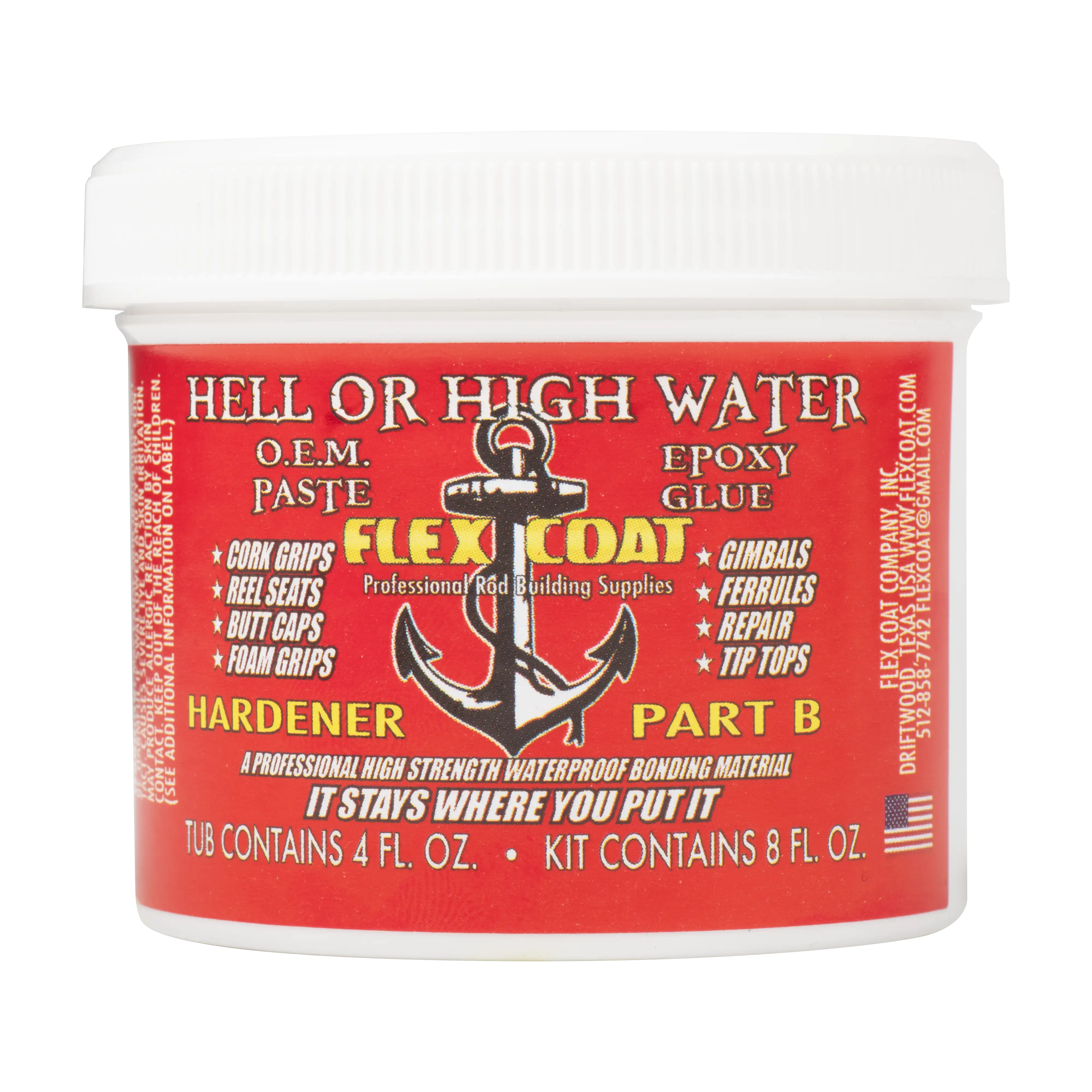 Flex Coat Hell or High Water Paste Epoxy - 8 oz - Image 3