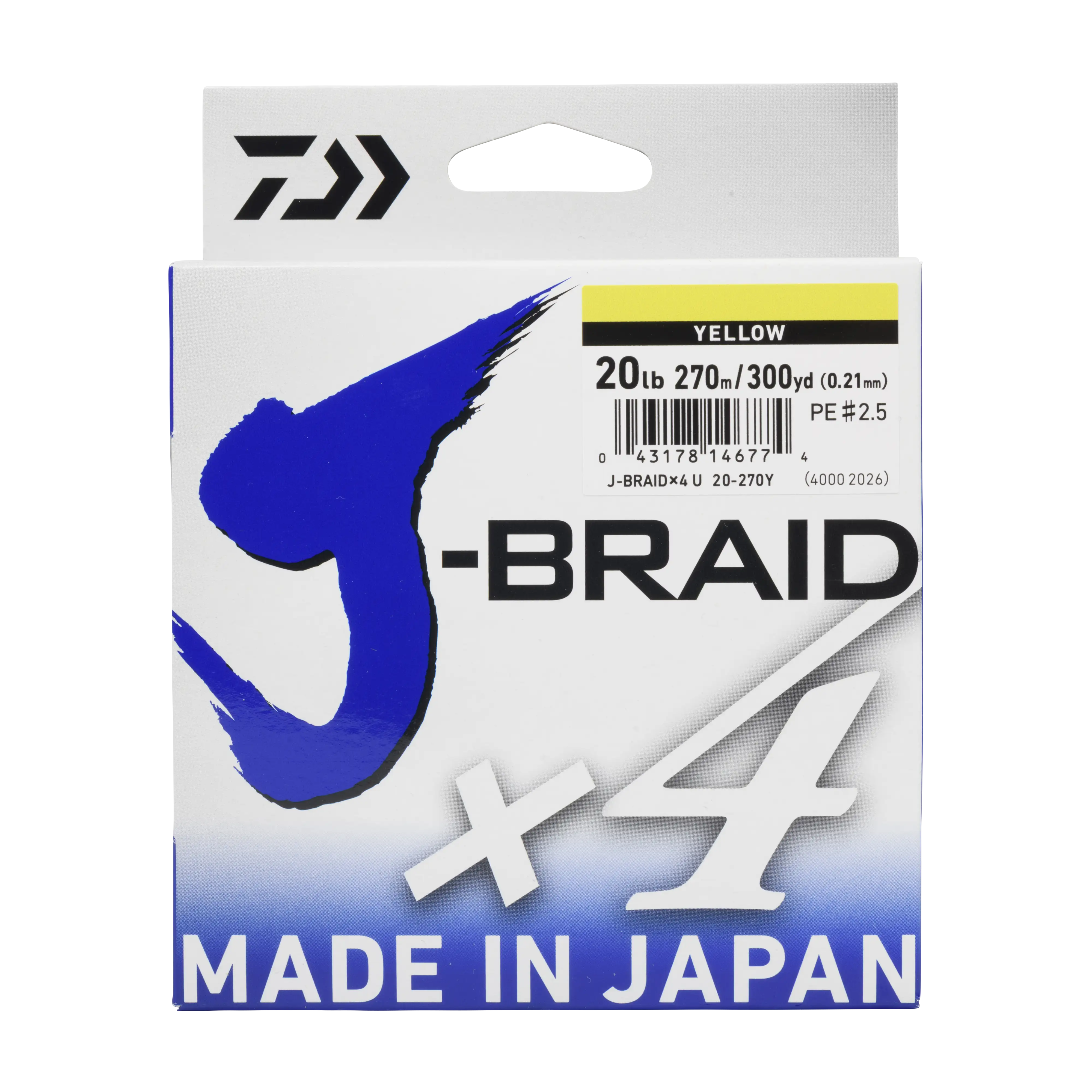 Daiwa J-BRAID x4 Braided Line - 300 Yards - Image 4