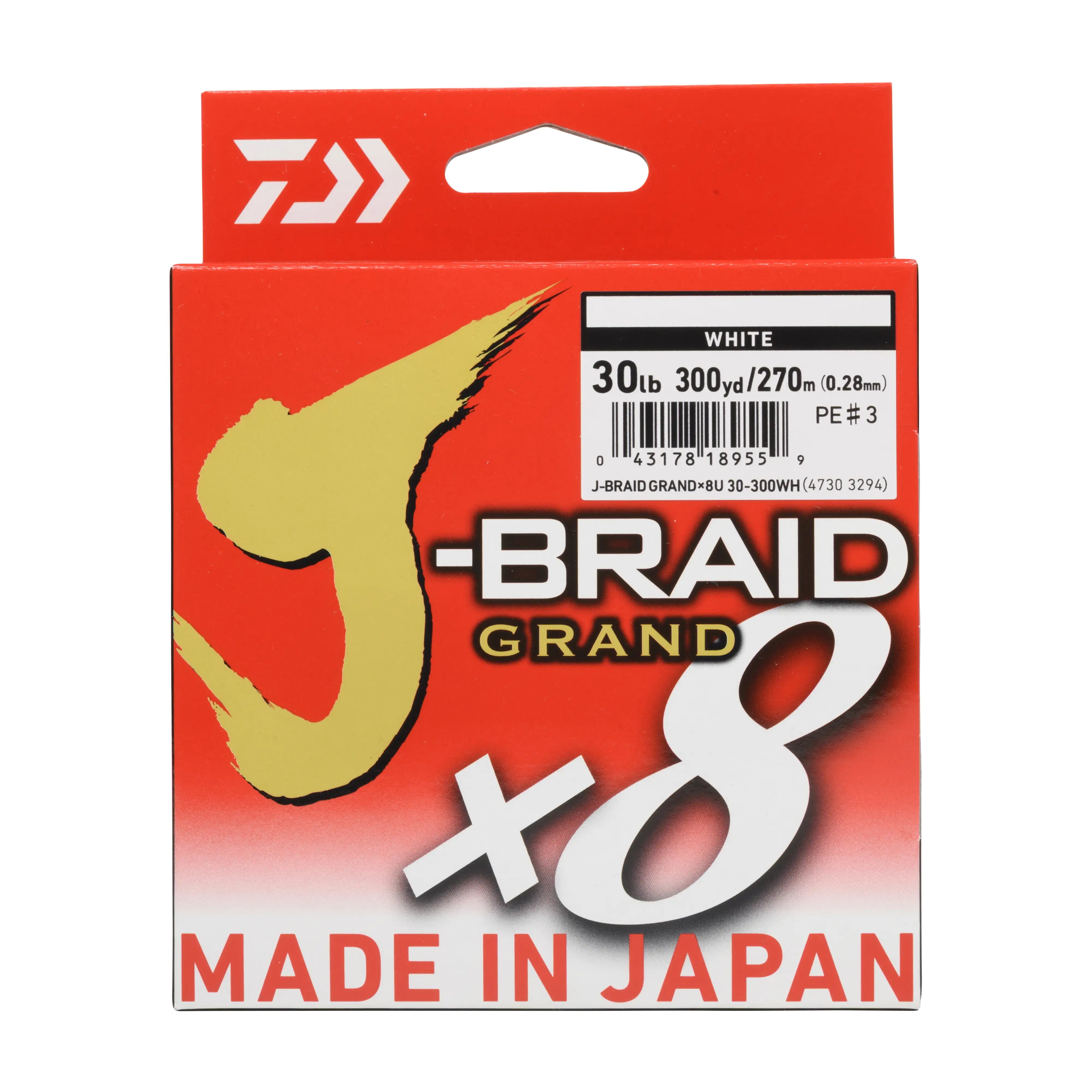 Daiwa J-BRAID X8 Grand Braided Line - 300 Yards - Image 4