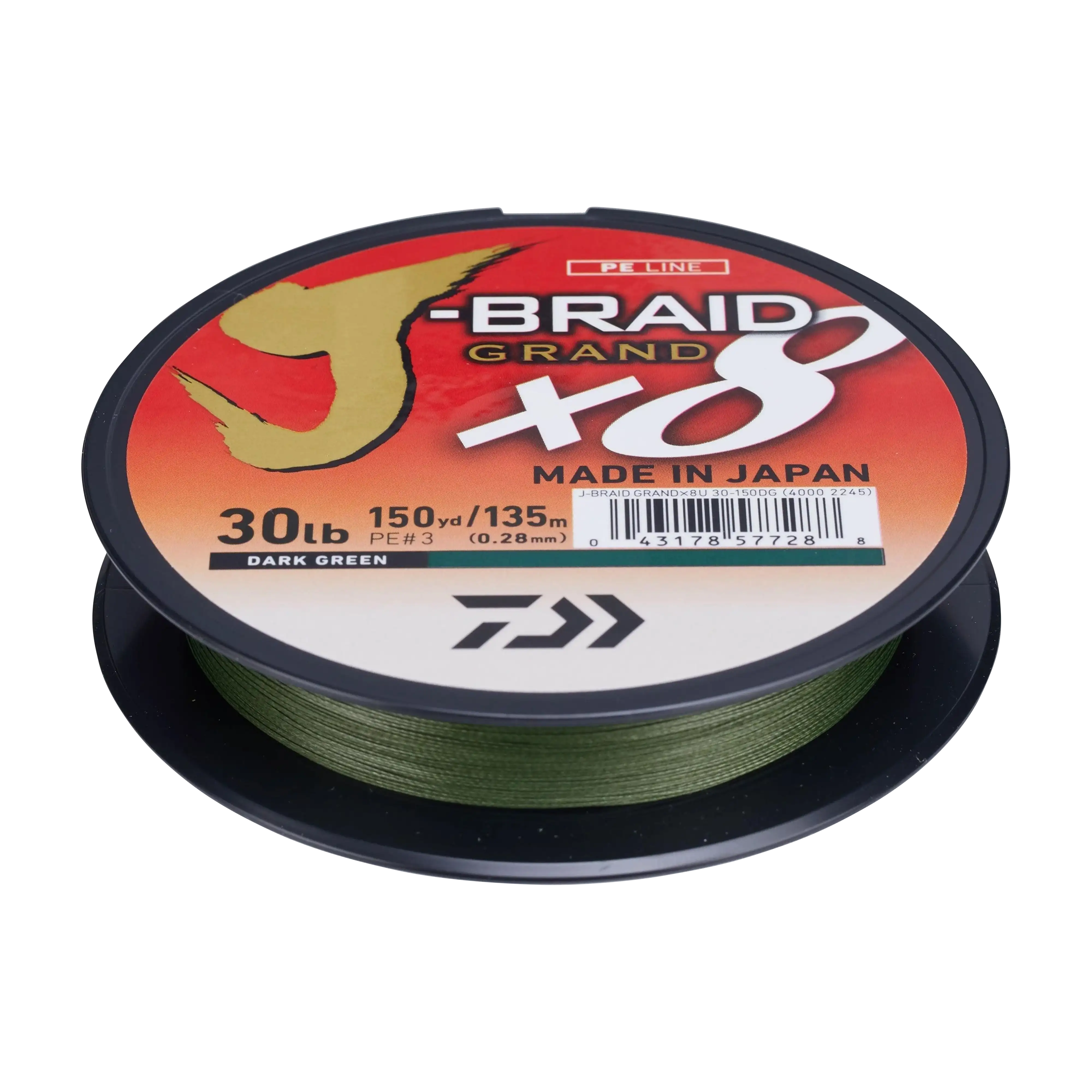 Daiwa J-BRAID X8 Grand Braided Line - 300 Yards - Image 3