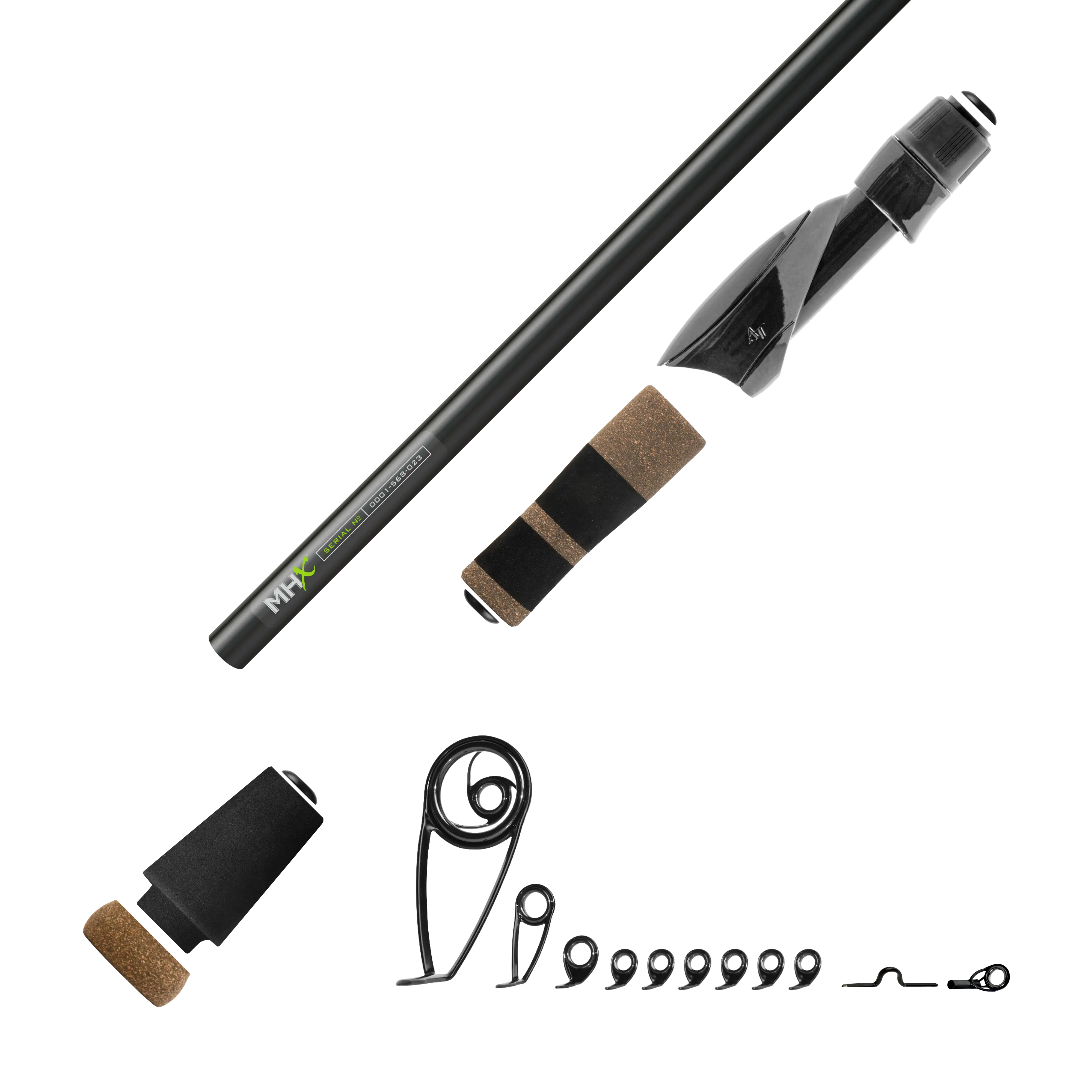 Jim Crowley 7'2" Medium Hair Jig Rod Kit - Image 2