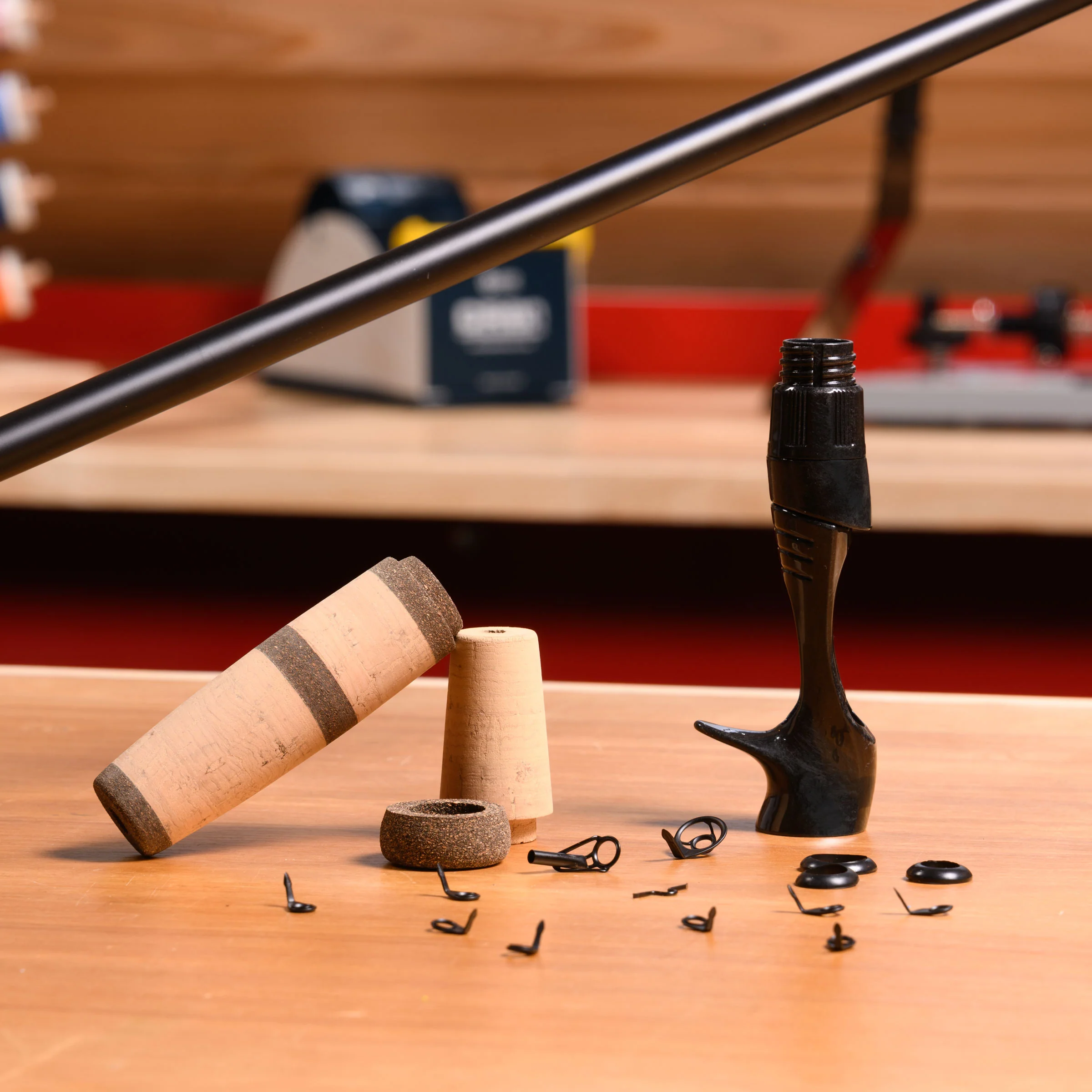 Jim Crowley 7'4" Med-Heavy Bladed Jig Rod Kit - Image 2