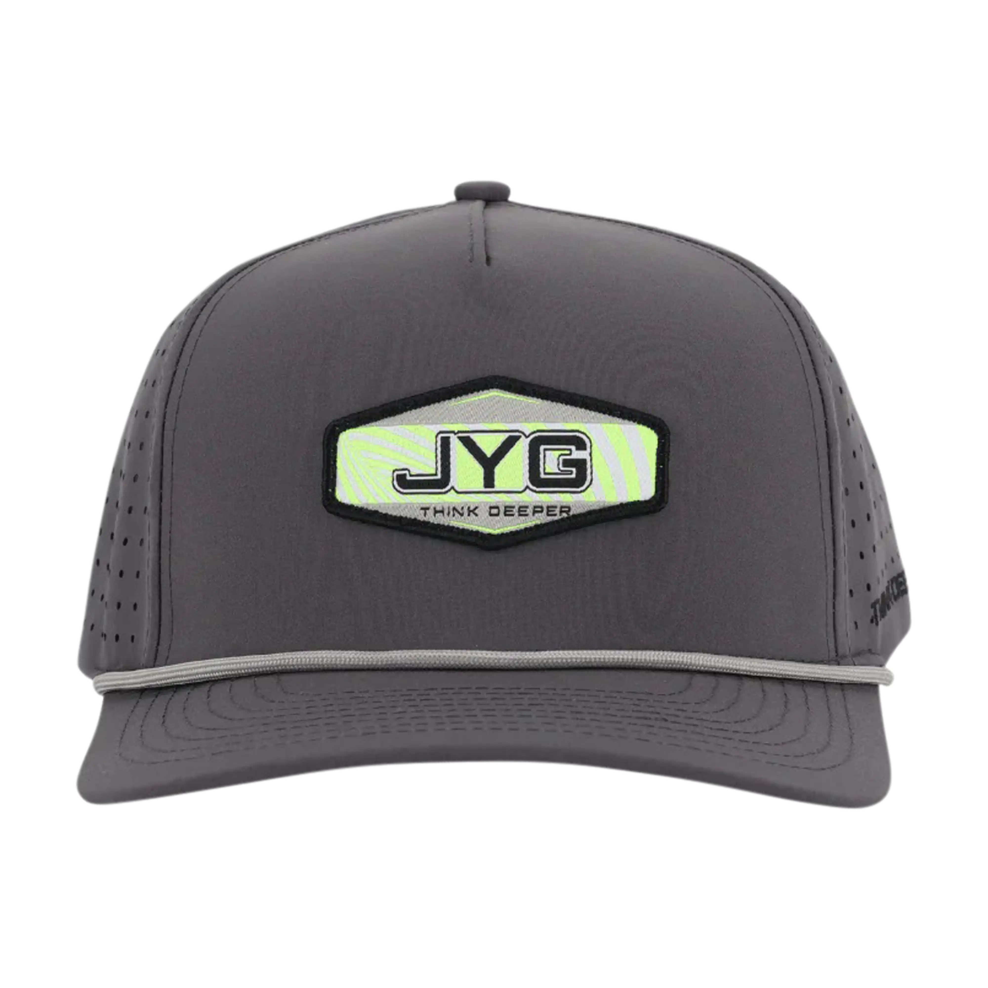 JYG Profishing Dark Grey 5-Panel Hat - Image 2
