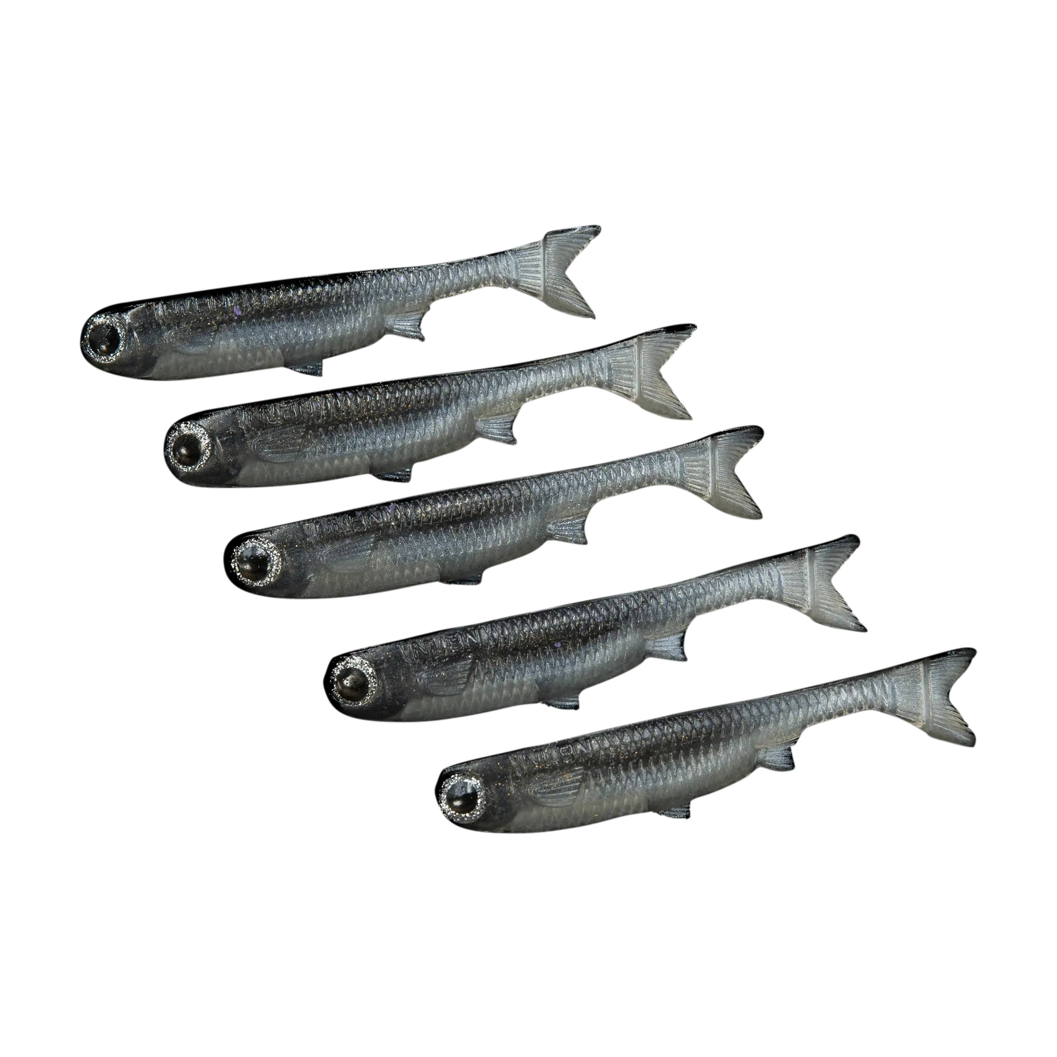 NLBN K-Tail Realistic Soft Plastic Swimbaits - Image 4