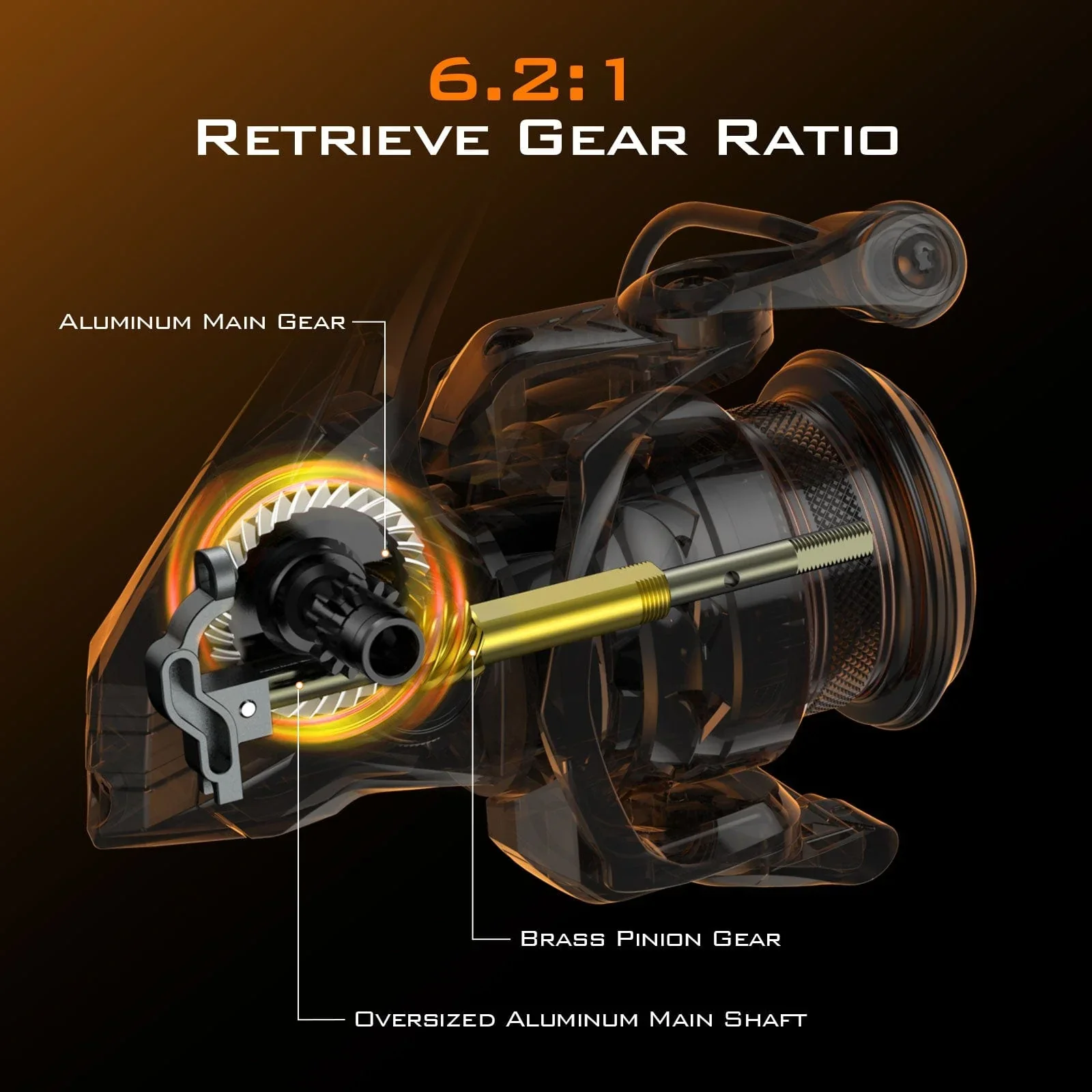 KastKing Kestrel 1000 Spin Finesse System Ultralight Spinning Reel - Image 12