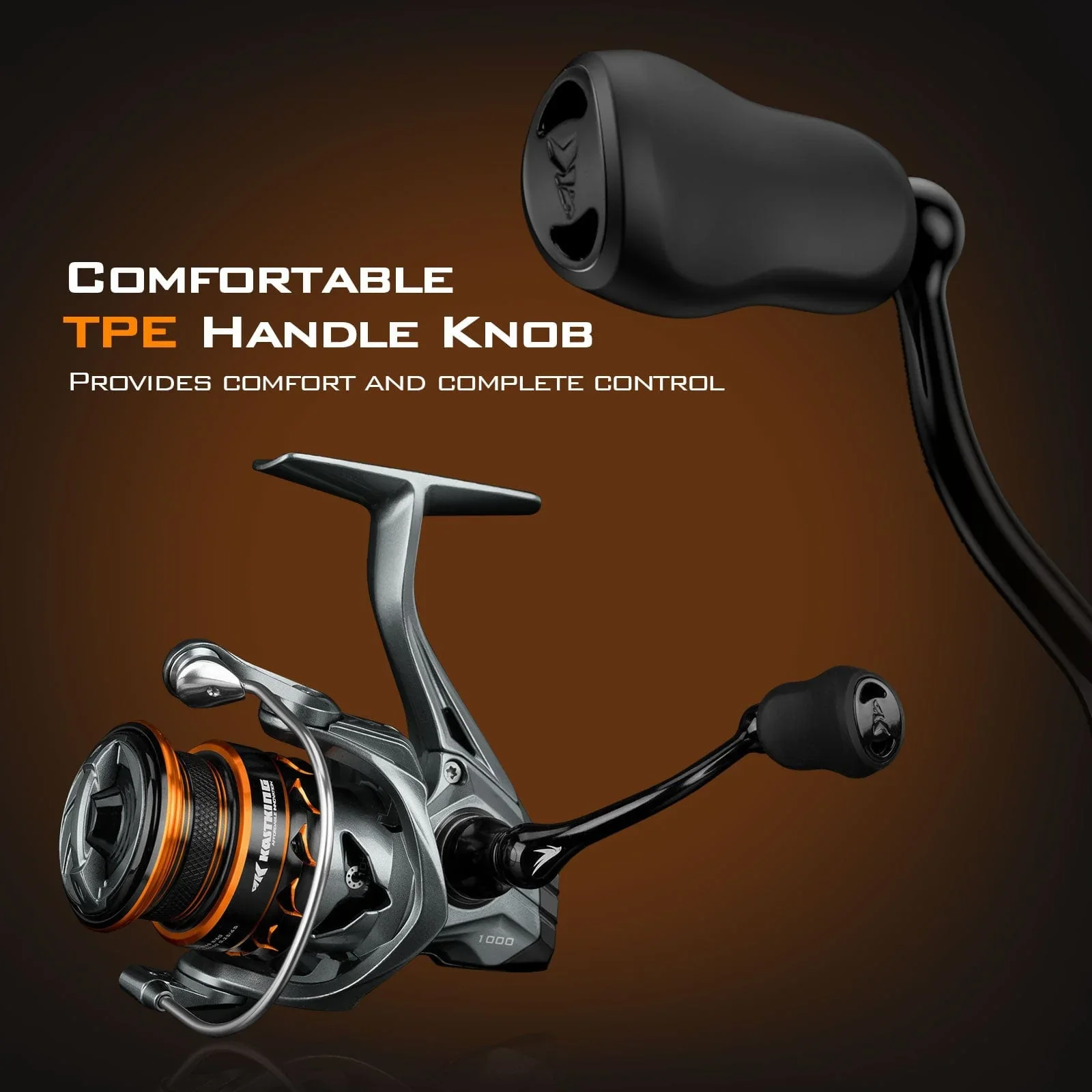 KastKing Kestrel 1000 Spin Finesse System Ultralight Spinning Reel - Image 8
