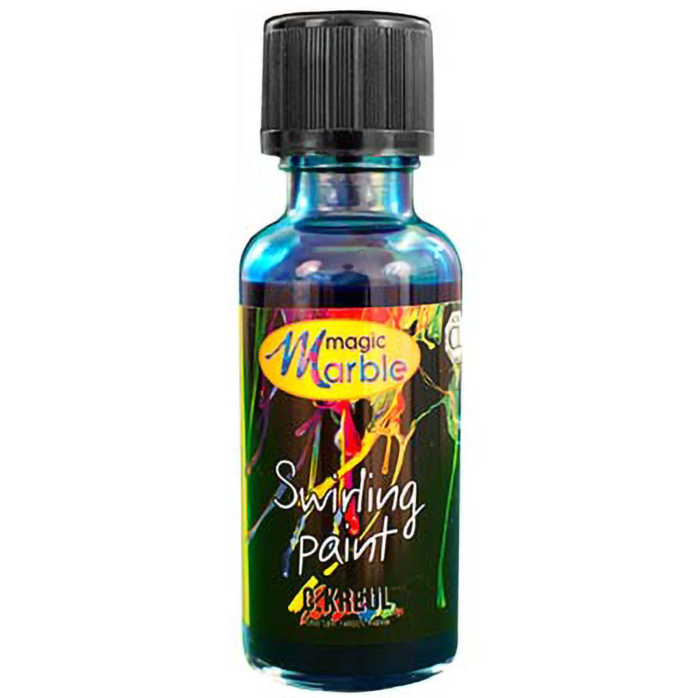 Magic Marble Swirling Paints – Easy Marbling with Tap Water (1oz Bottles) - Image 3