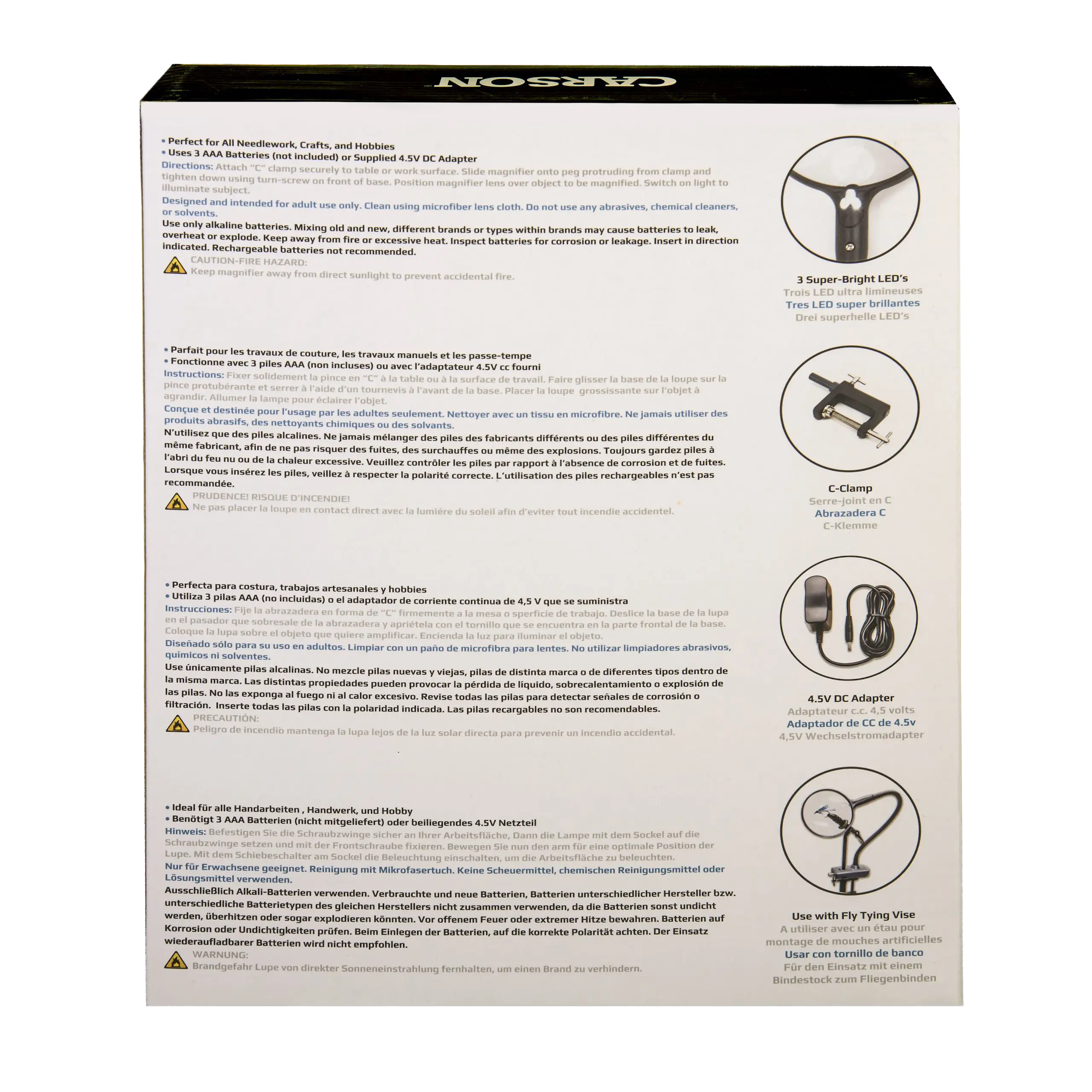 Carson CL-65 2x/3.5x MagniFlex Magnifier - Image 7