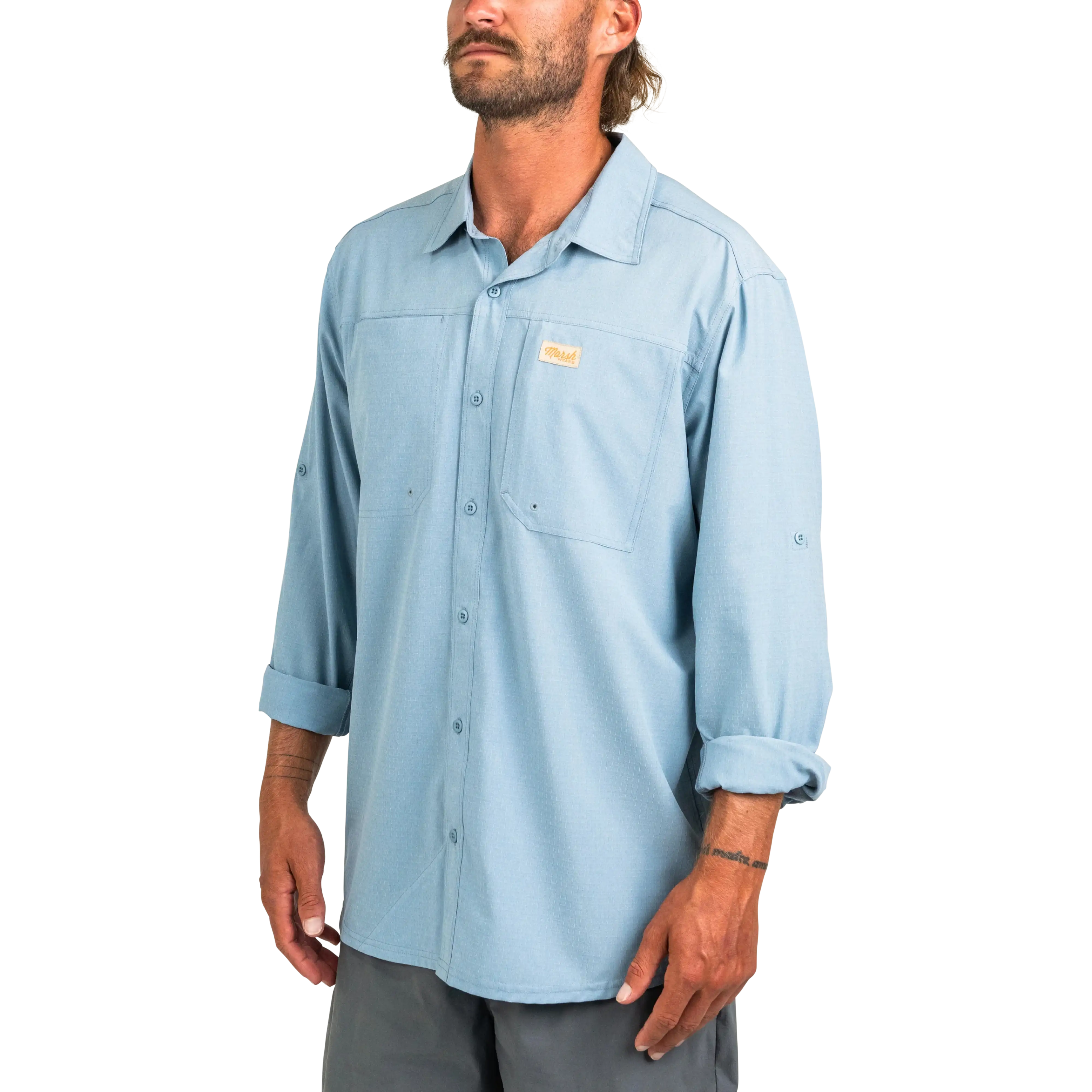 Marsh Wear Lenwood Long Sleeve Shirt - Image 4