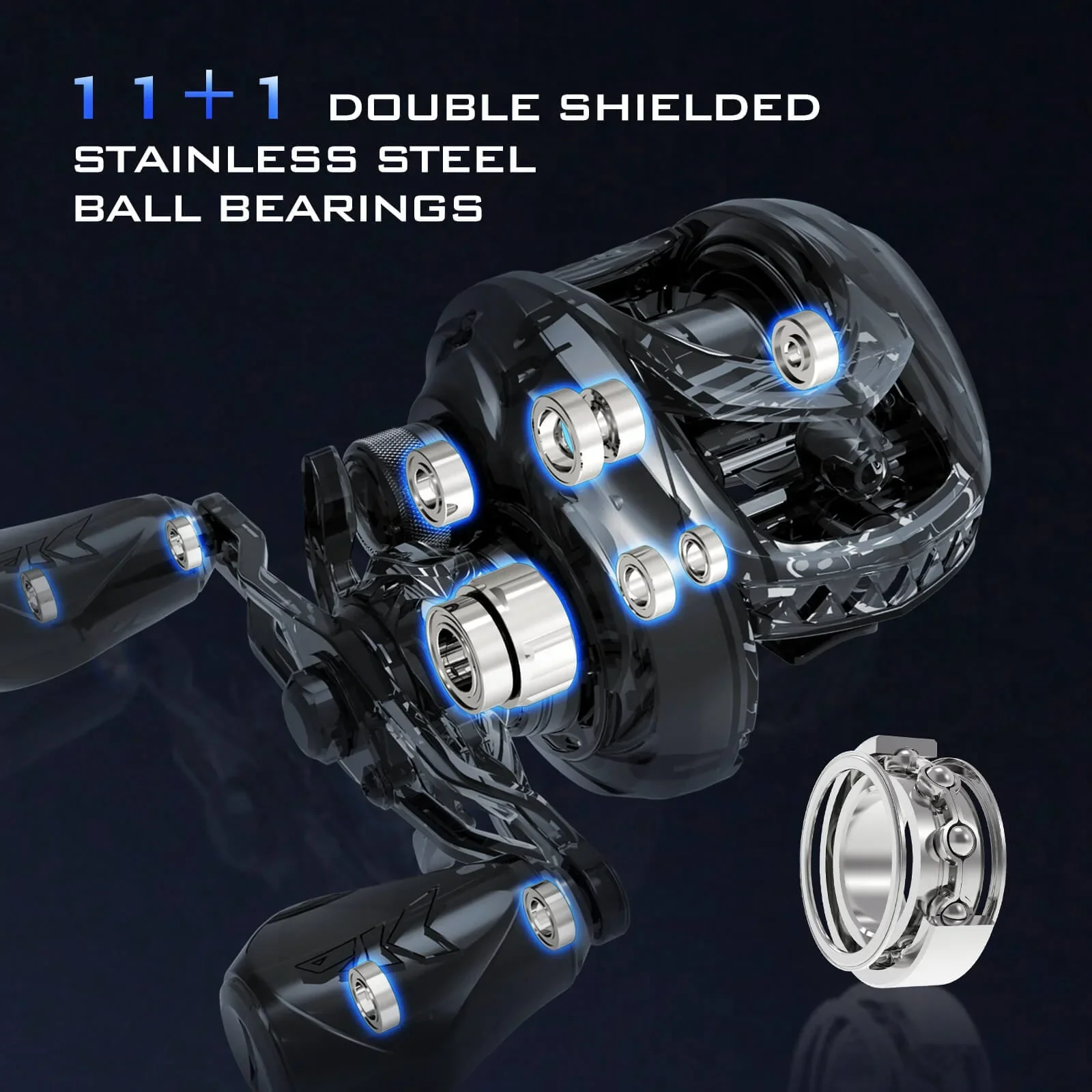 KastKing MegaJaws Elite Casting Reel - Image 7
