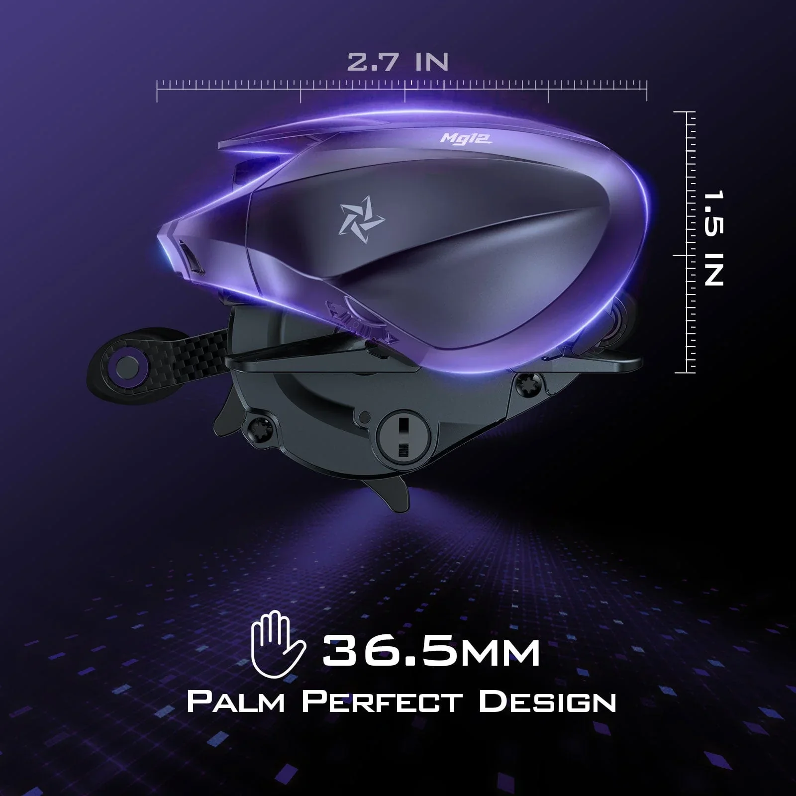 KastKing Mg12 Elite Magnesium Baitcasting Reel - Image 12