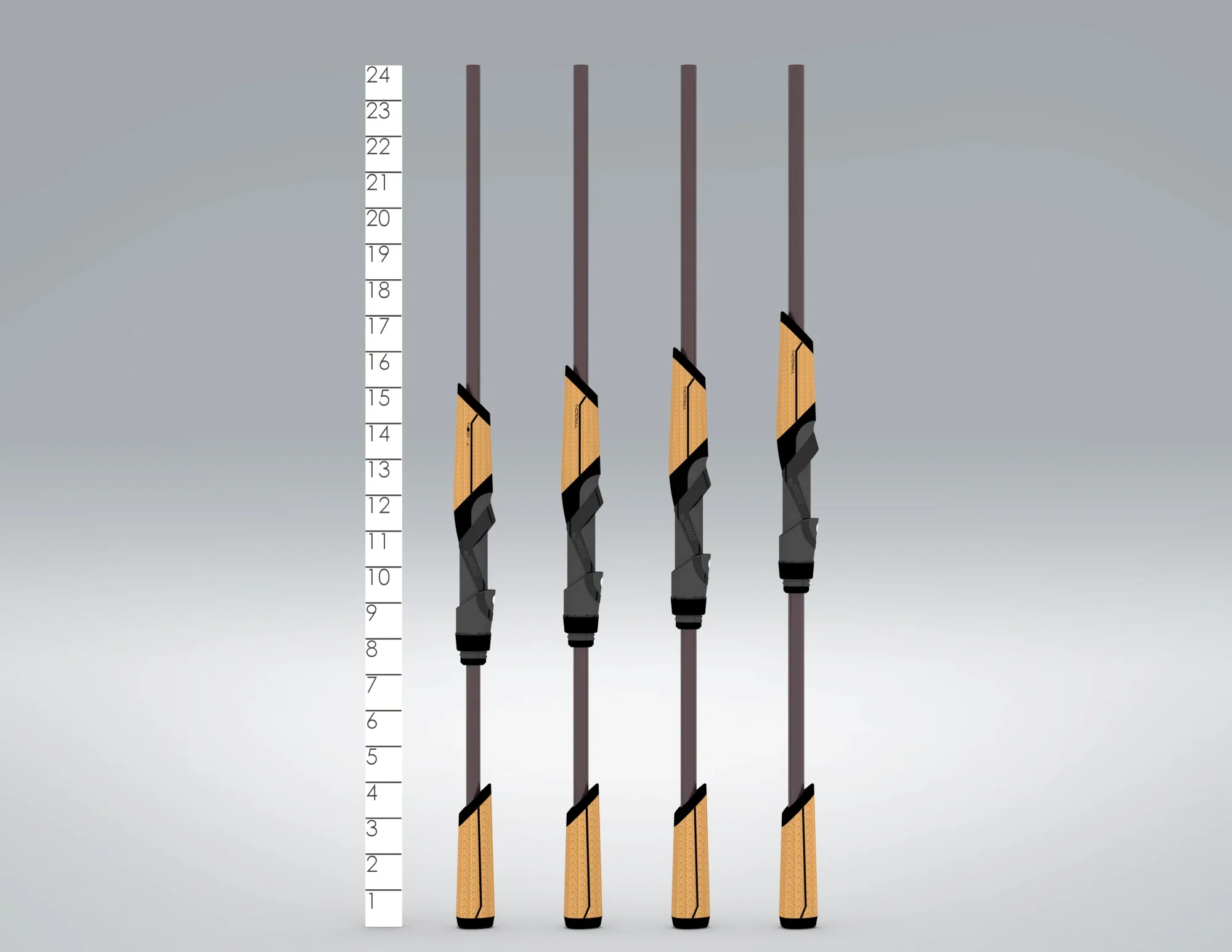 St. Croix Mojo Bass Trigon Spinning Rods - Image 6