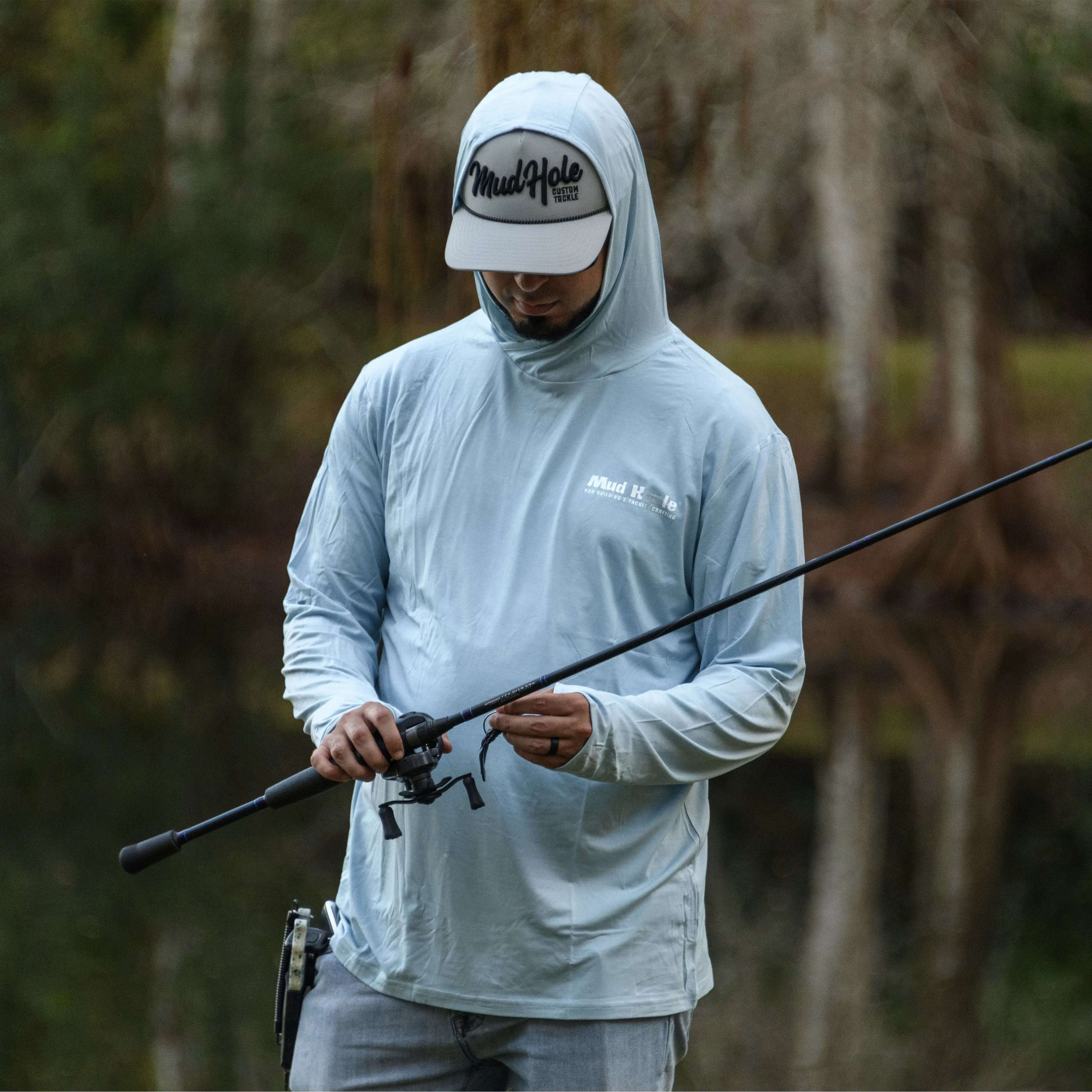 Mud Hole Bamboo Long Sleeve Shirt - Image 3